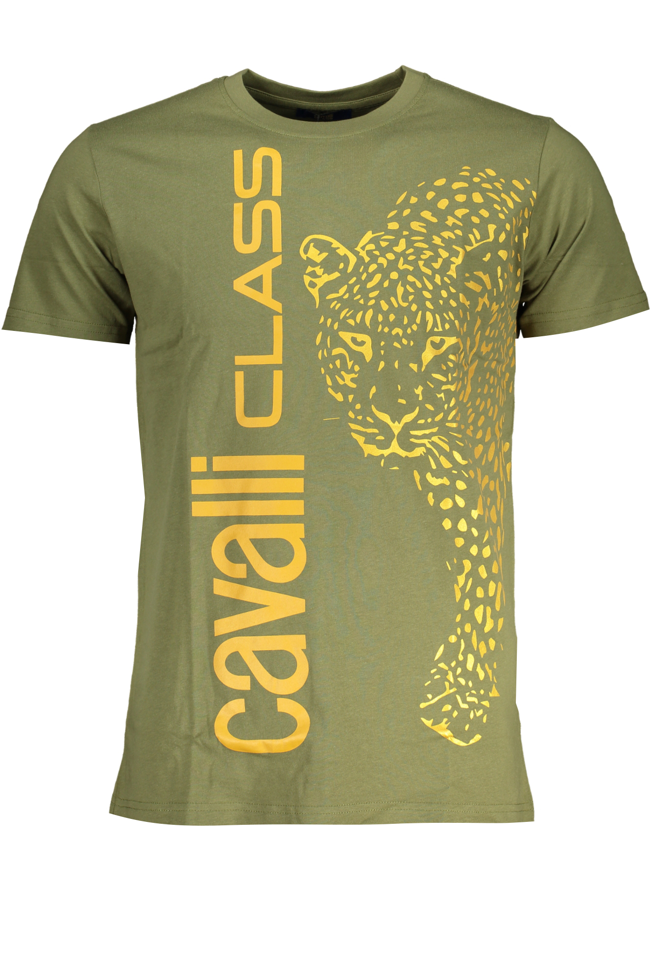 CAVALLI CLASS T-SHIRT MANICHE CORTE UOMO - Verde