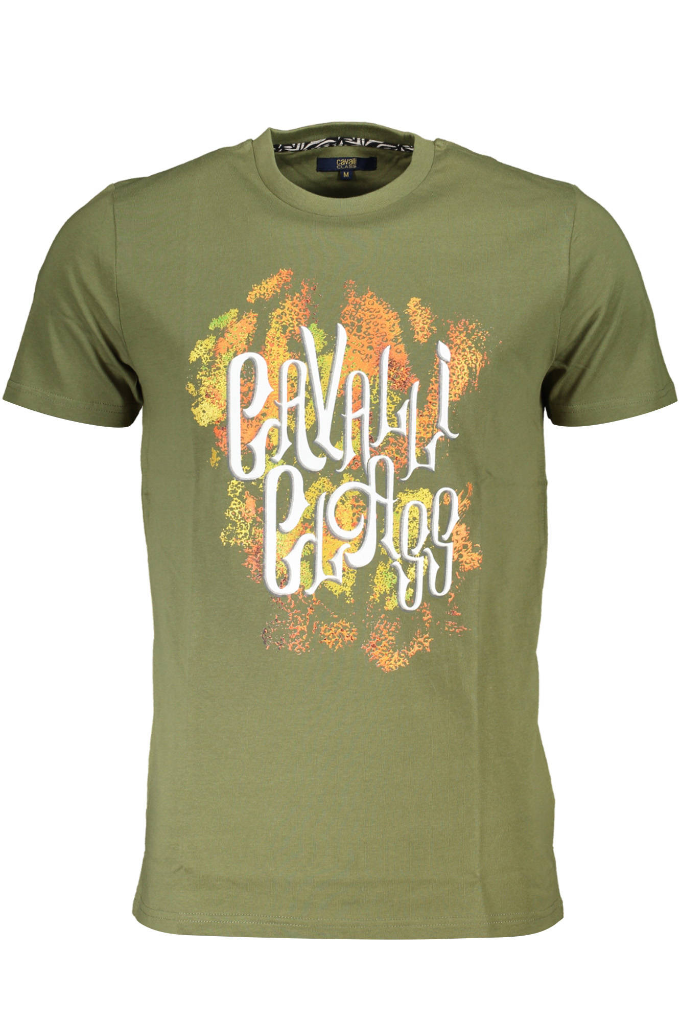 CAVALLI CLASS T-SHIRT MANICHE CORTE UOMO - Verde