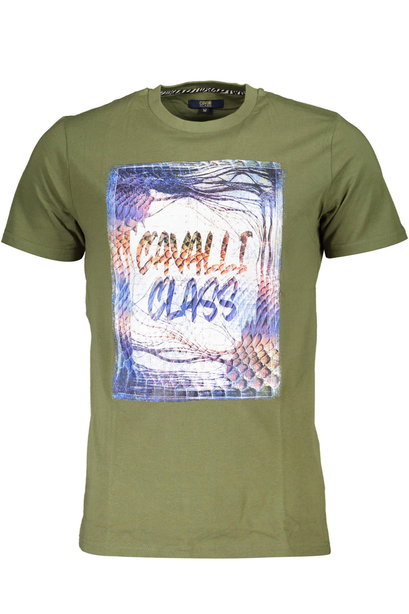 CAVALLI CLASS T-SHIRT MANICHE LUNGHET-SHIRT MANIC UOMO - Verde