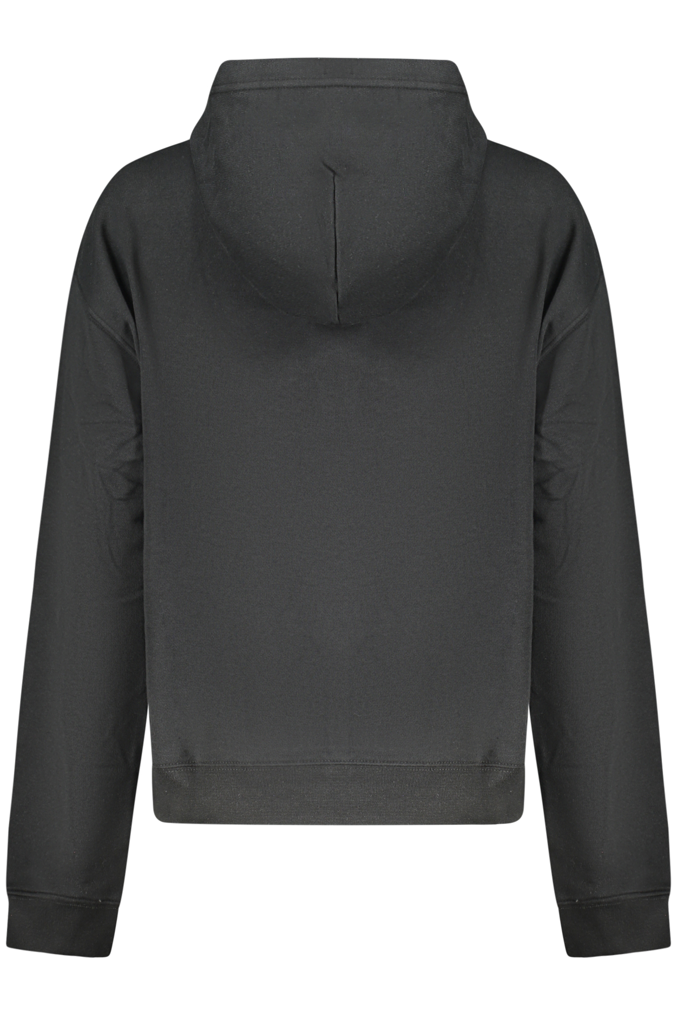 CONVERSE FELPA SENZA ZIP DONNA - Nero - immagine 2