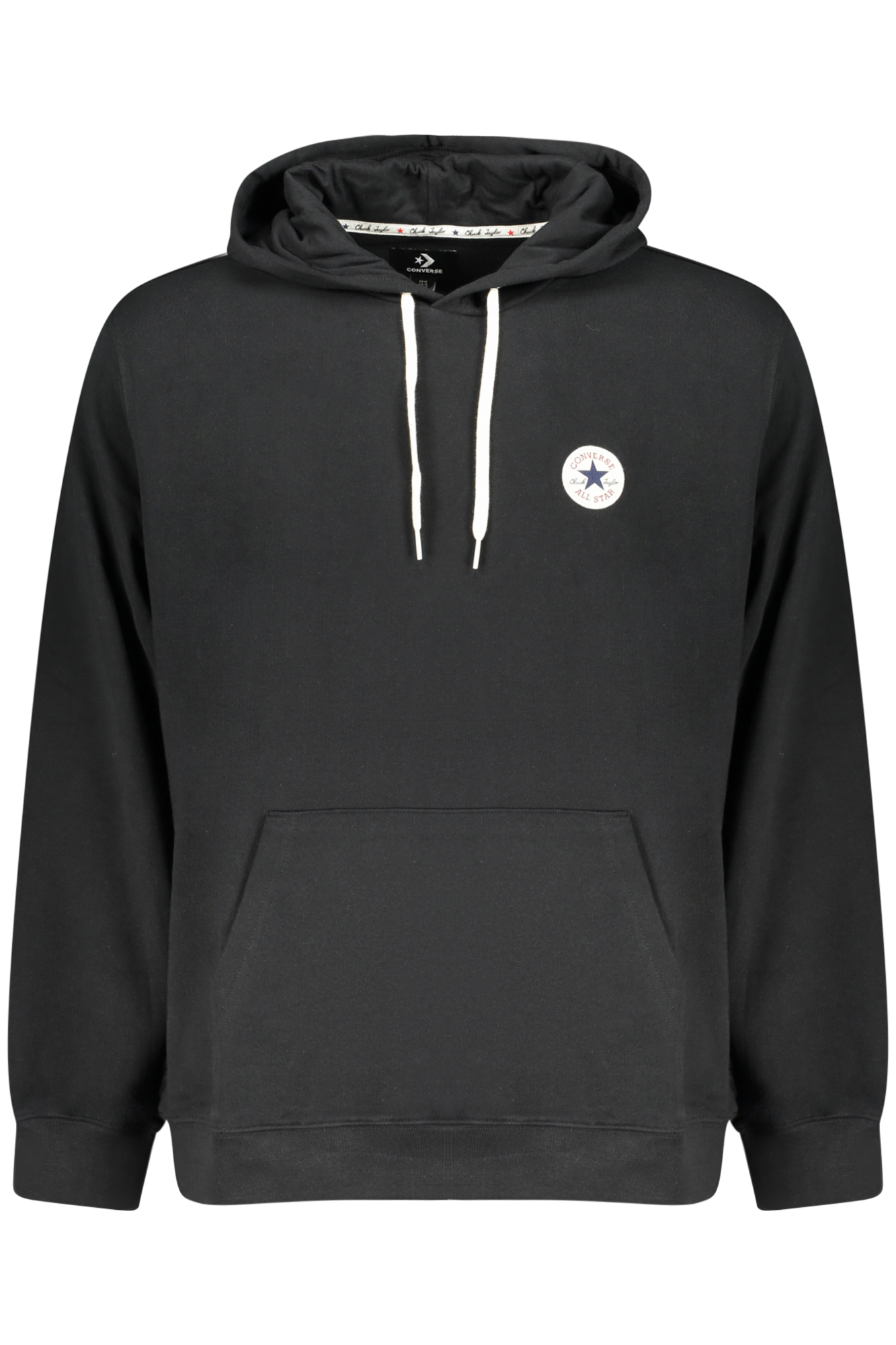 CONVERSE FELPA SENZA ZIP UOMO - Nero