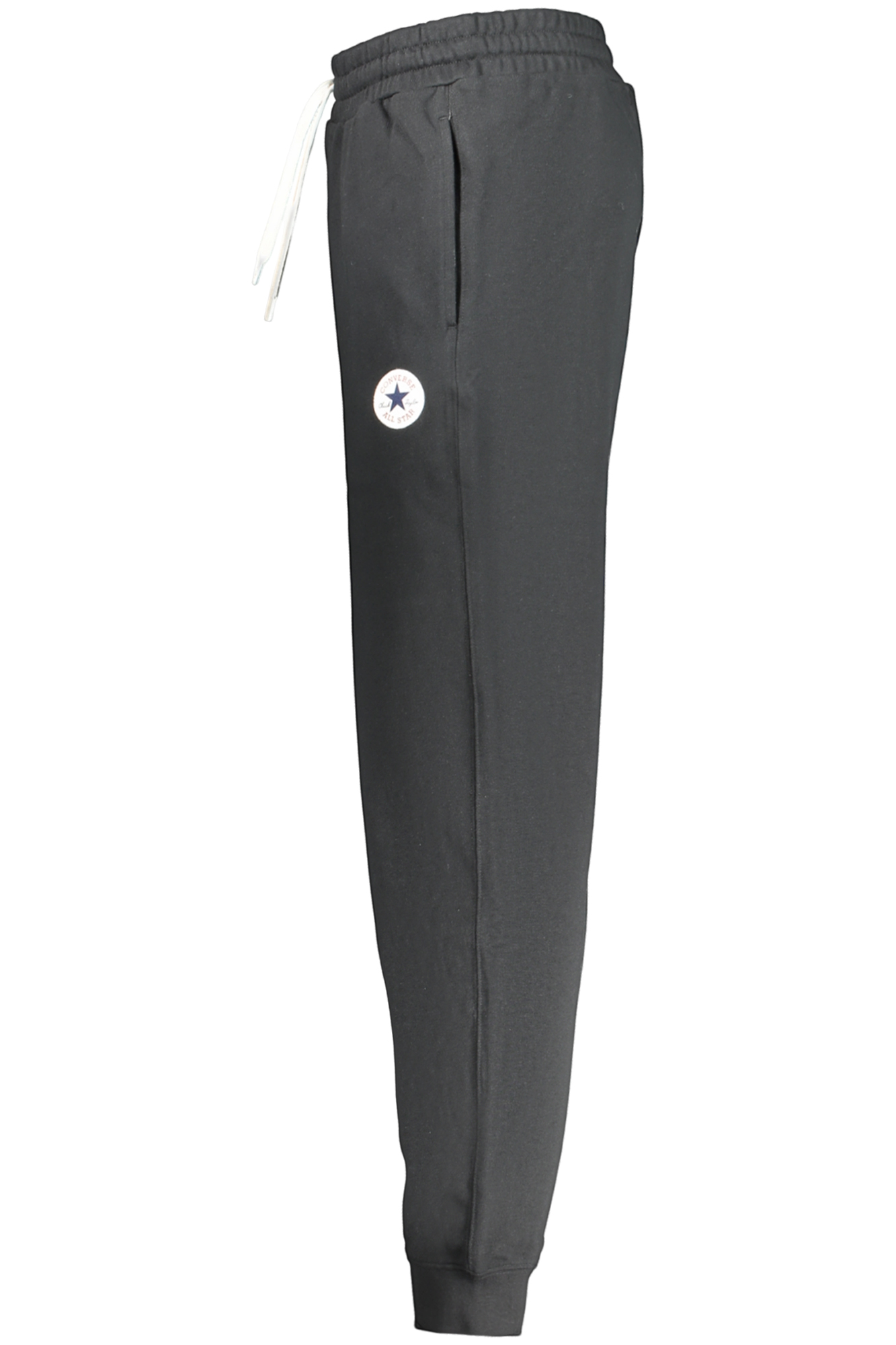 CONVERSE PANTALONE TUTA LUNGO UOMO - Nero - immagine 3
