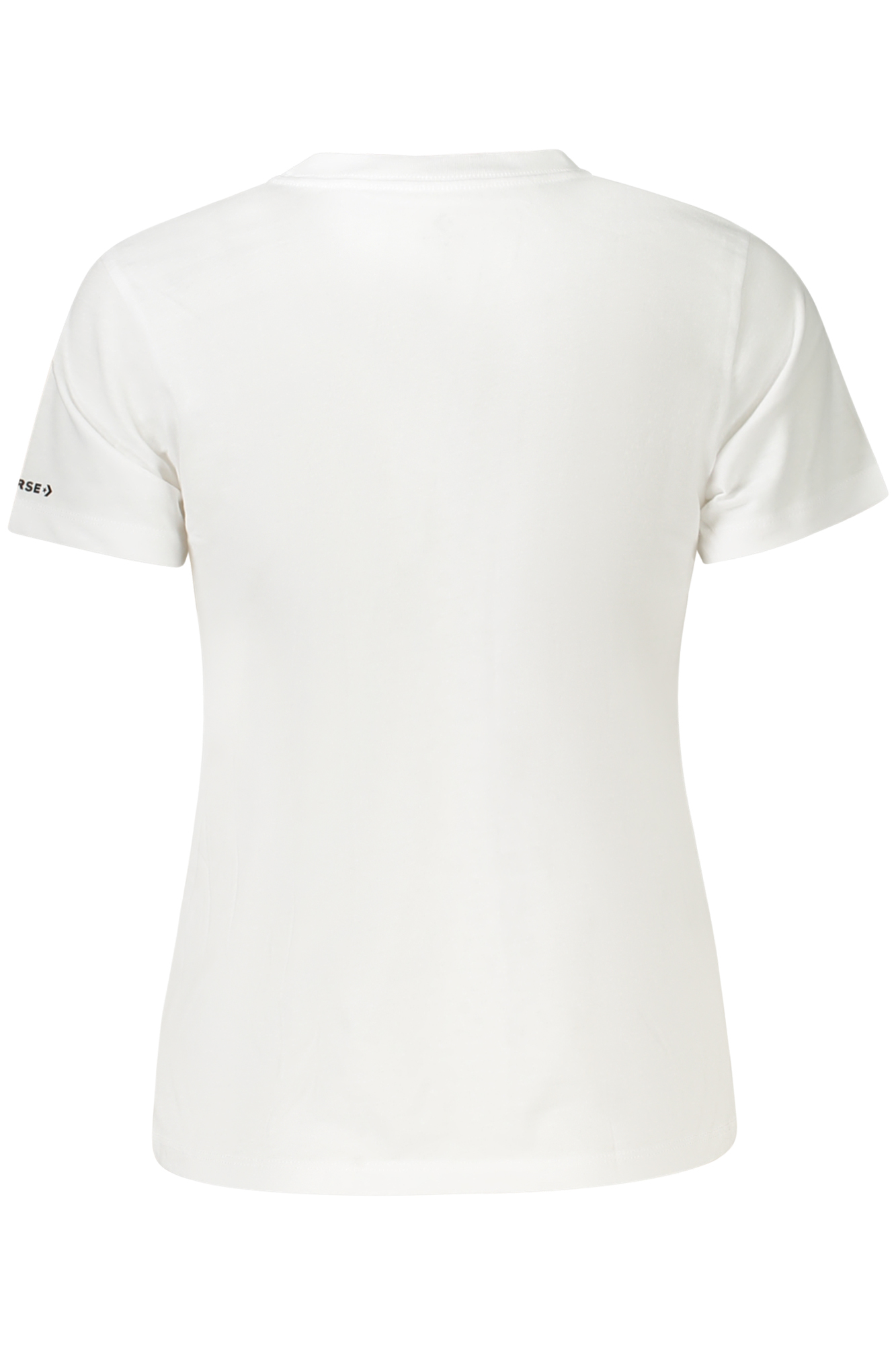 CONVERSE T-SHIRT MANICHE CORTE BAMBINA - Bianco - immagine 2