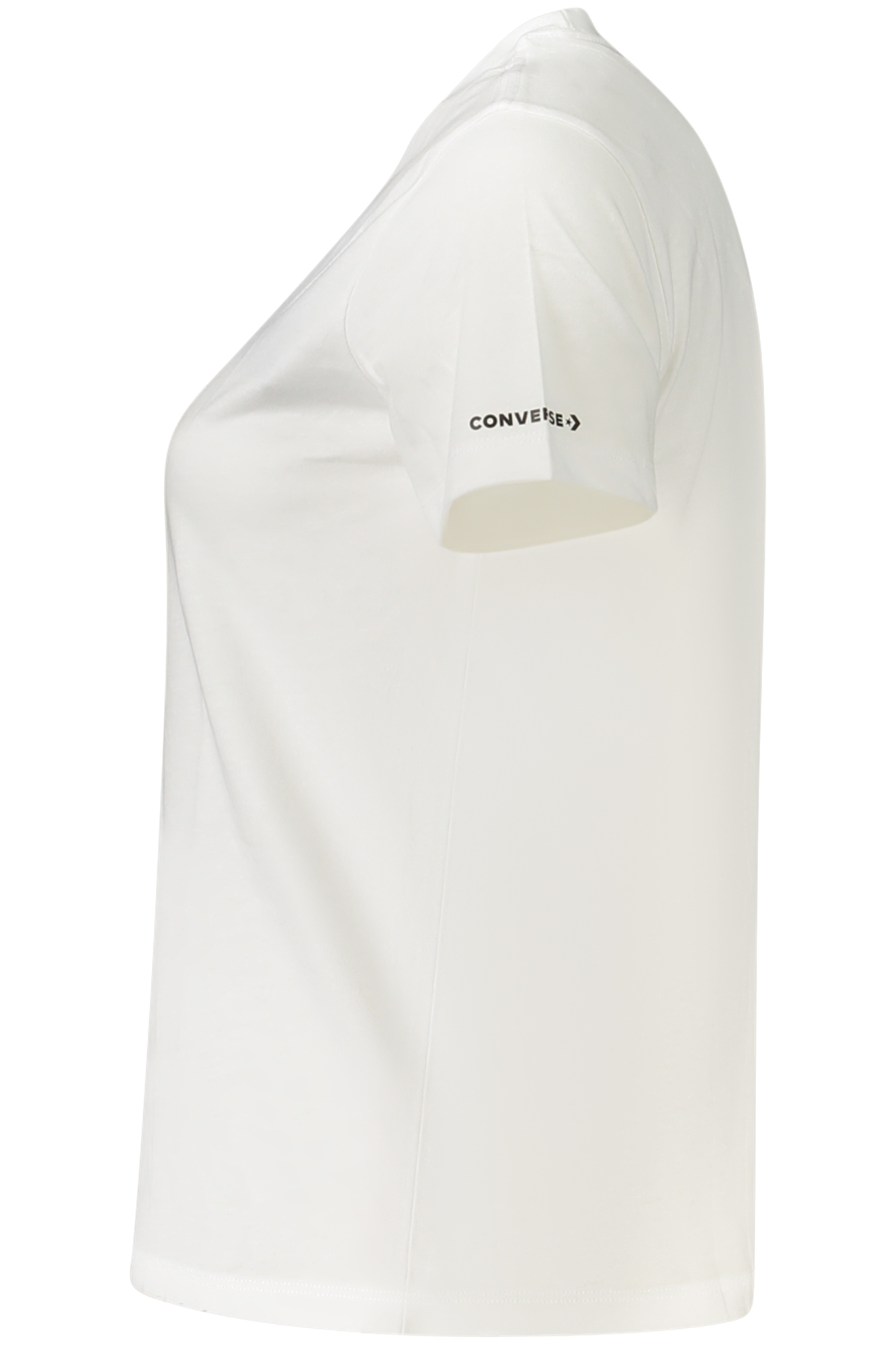 CONVERSE T-SHIRT MANICHE CORTE BAMBINA - Bianco - immagine 3