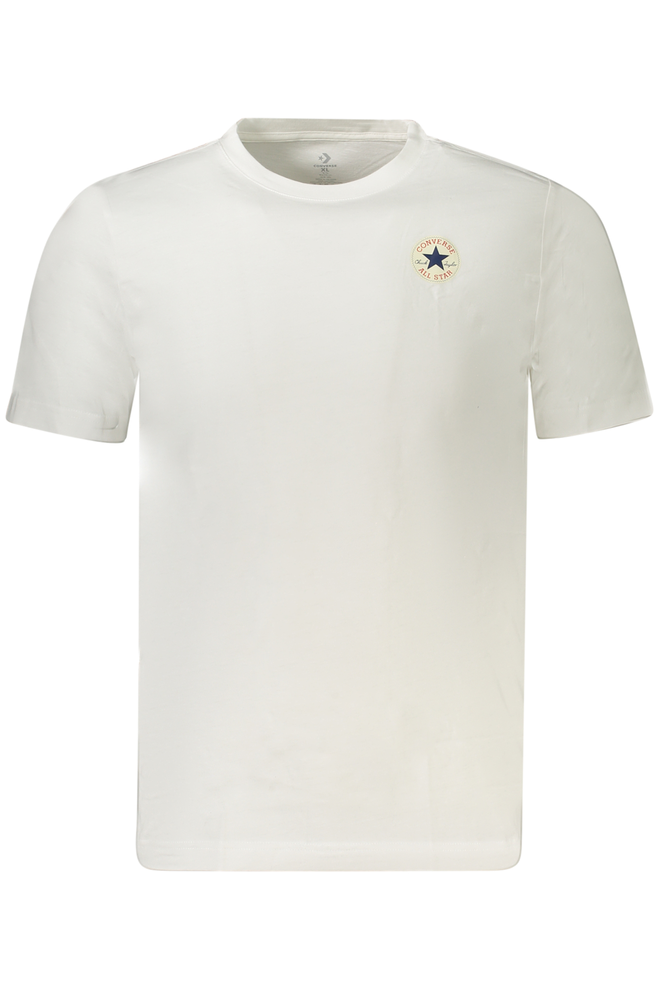 CONVERSE T-SHIRT MANICHE CORTE BAMBINO - Bianco