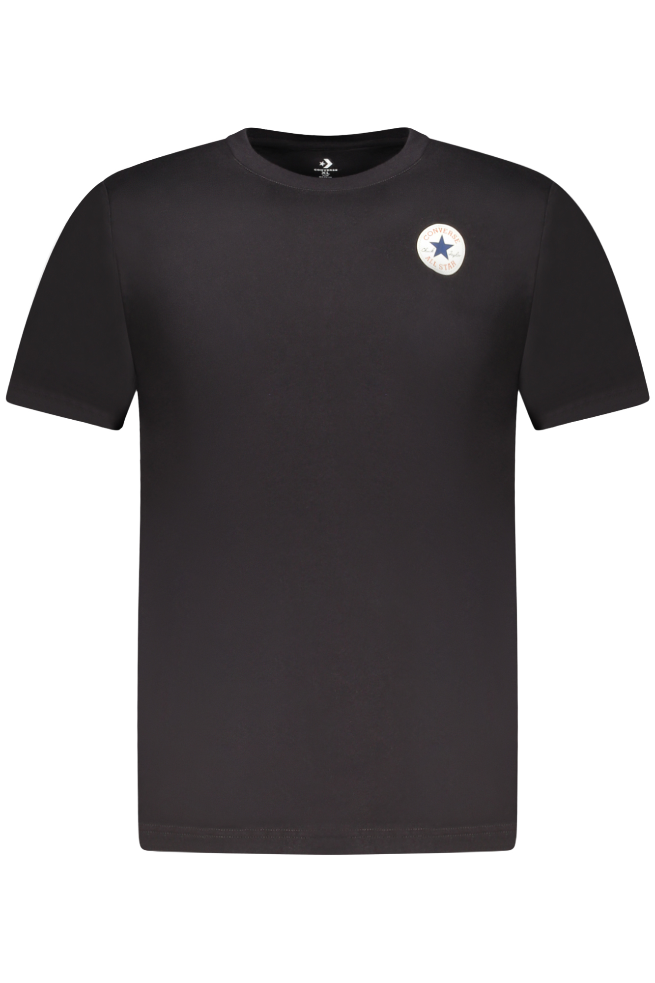 CONVERSE T-SHIRT MANICHE CORTE BAMBINO - Nero