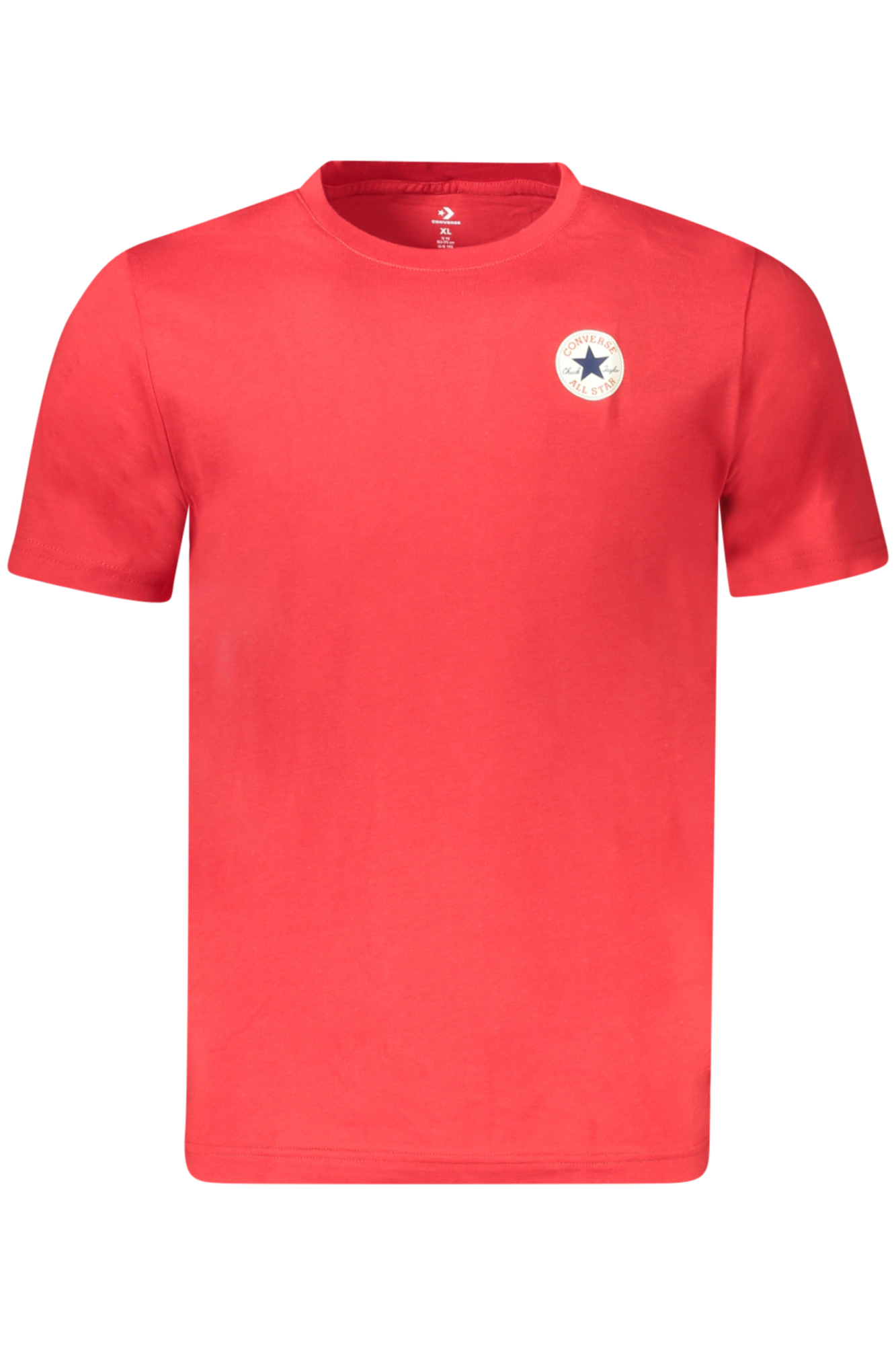 CONVERSE T-SHIRT MANICHE CORTE BAMBINO - Rosso