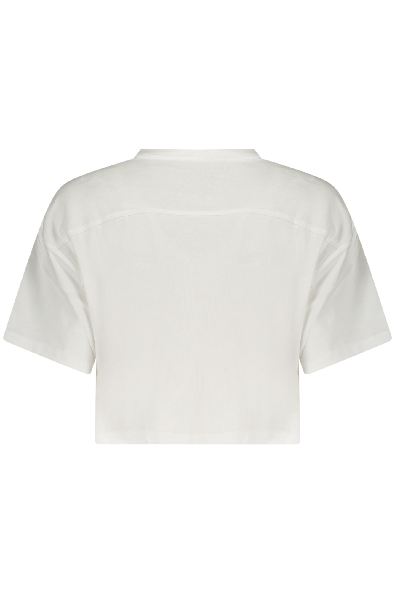 CONVERSE T-SHIRT MANICHE CORTE DONNA - Bianco - immagine 2