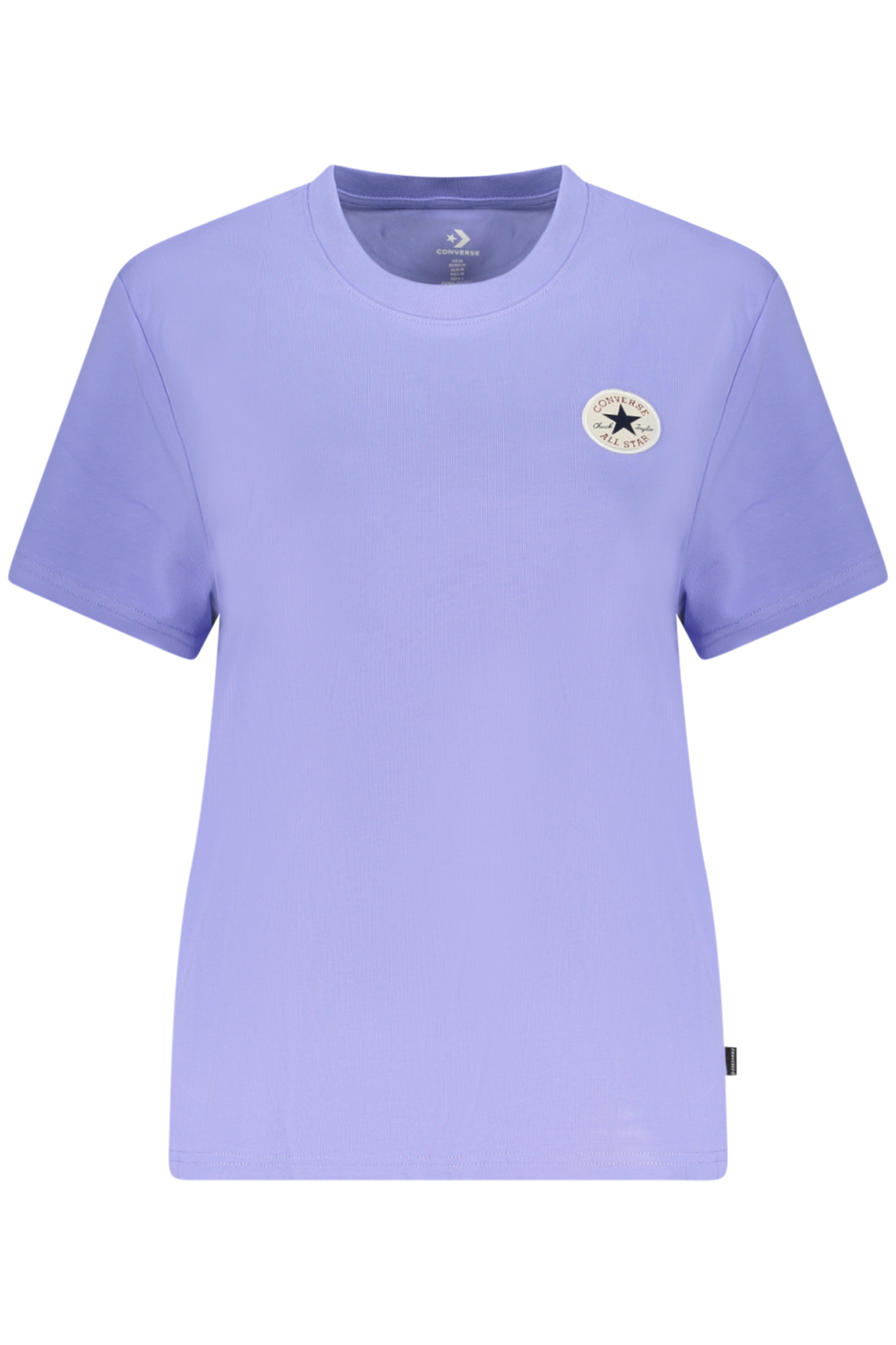 CONVERSE T-SHIRT MANICHE CORTE DONNA - Viola