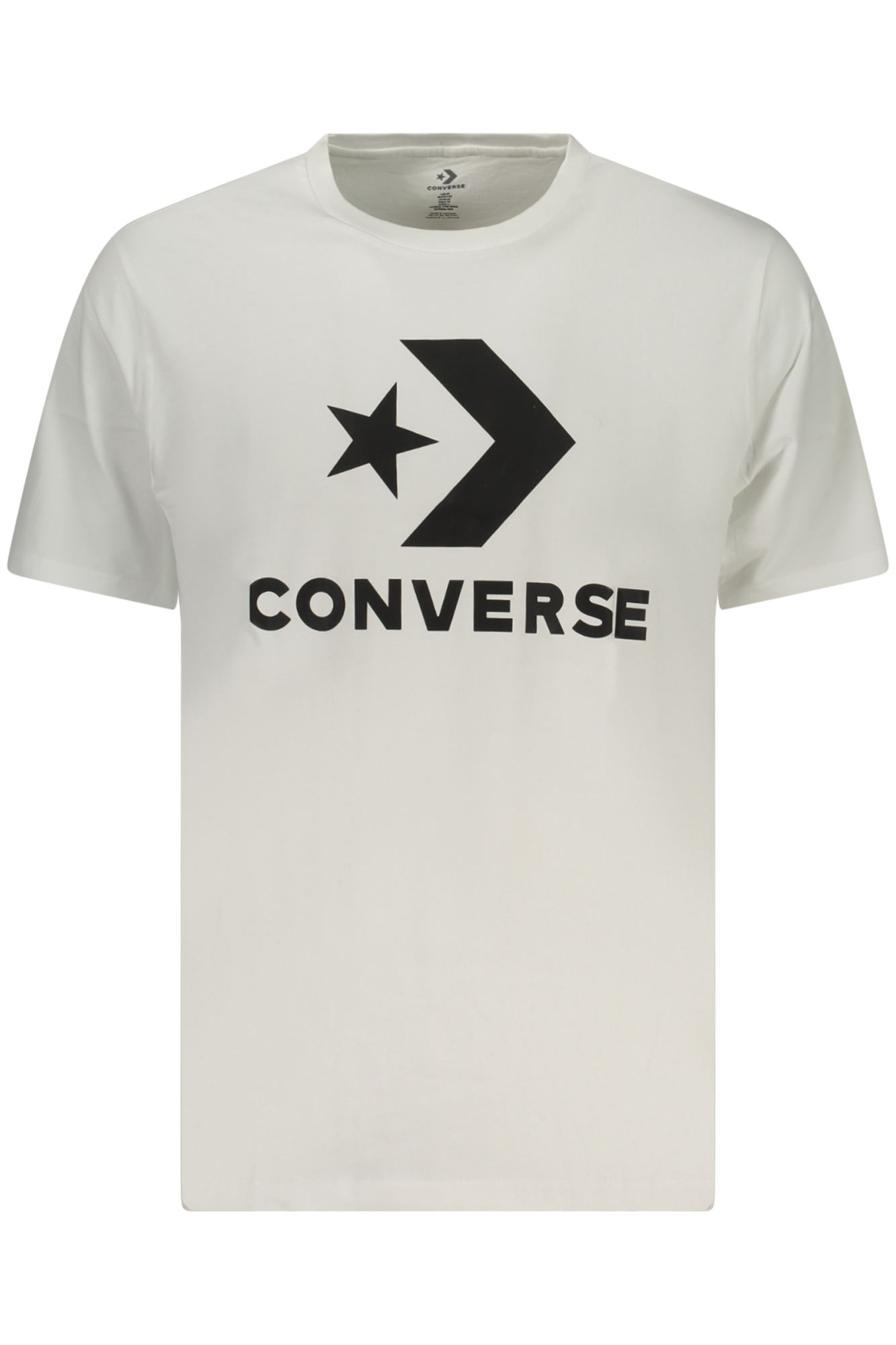 CONVERSE T-SHIRT MANICHE CORTE UOMO - Bianco