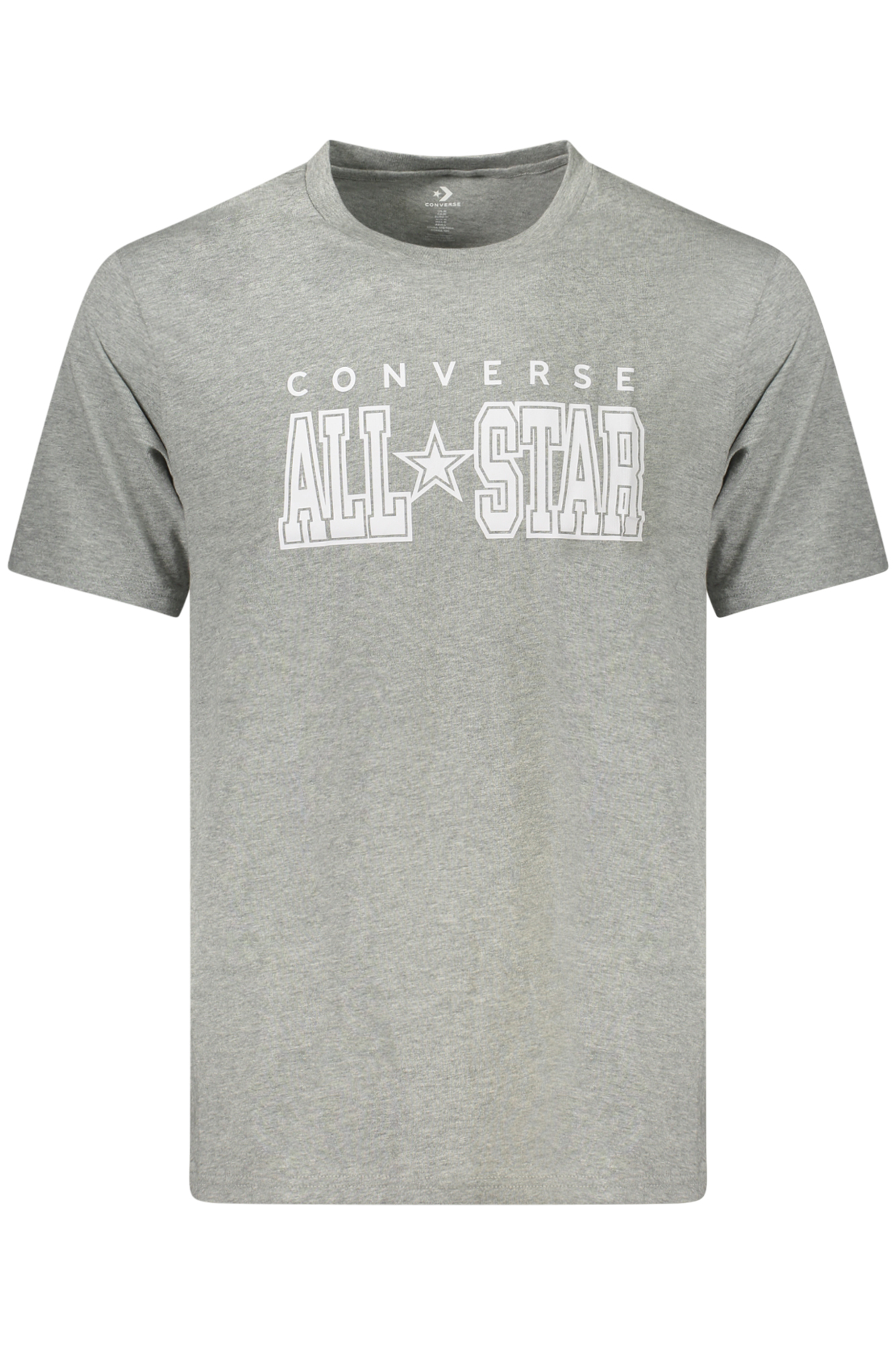 CONVERSE T-SHIRT MANICHE CORTE UOMO - Grigio