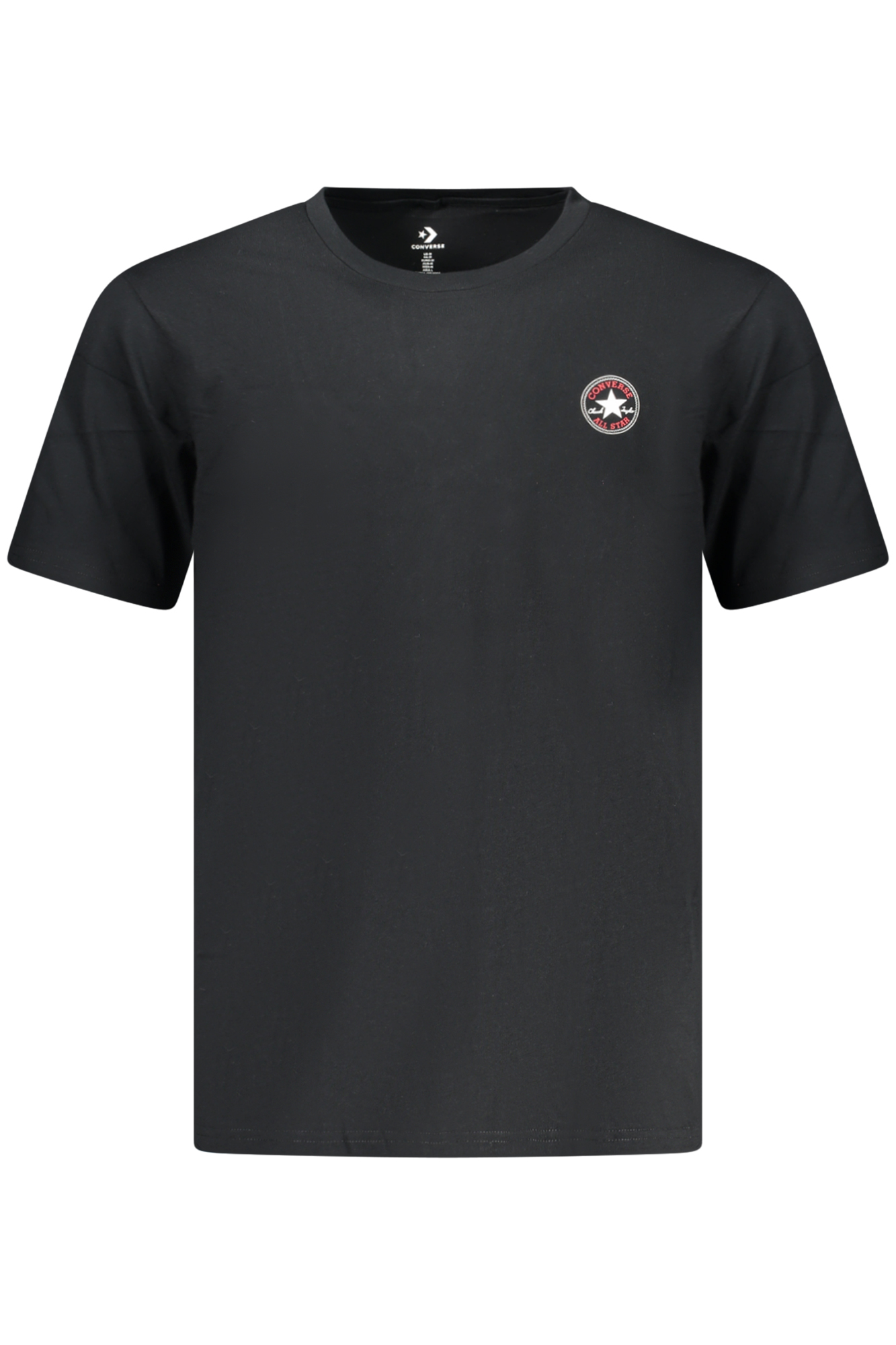 CONVERSE T-SHIRT MANICHE CORTE UOMO - Nero