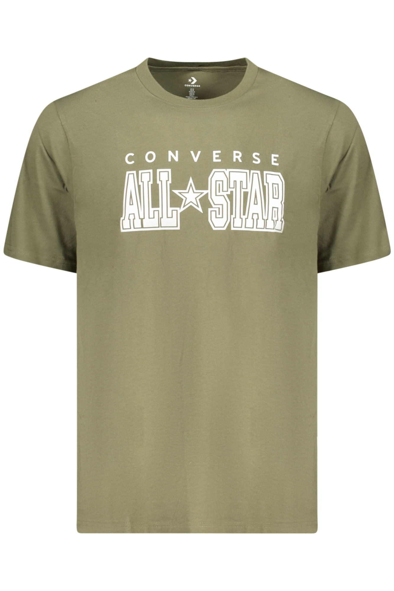 CONVERSE T-SHIRT MANICHE CORTE UOMO - Verde