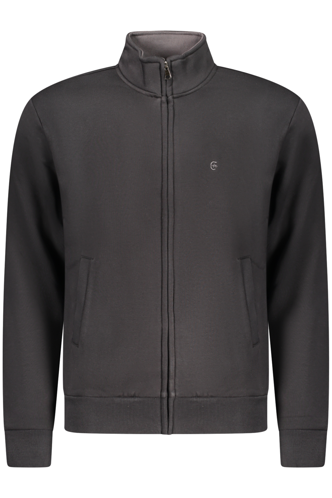 COVERI MOVING FELPA CON ZIP UOMO - Nero