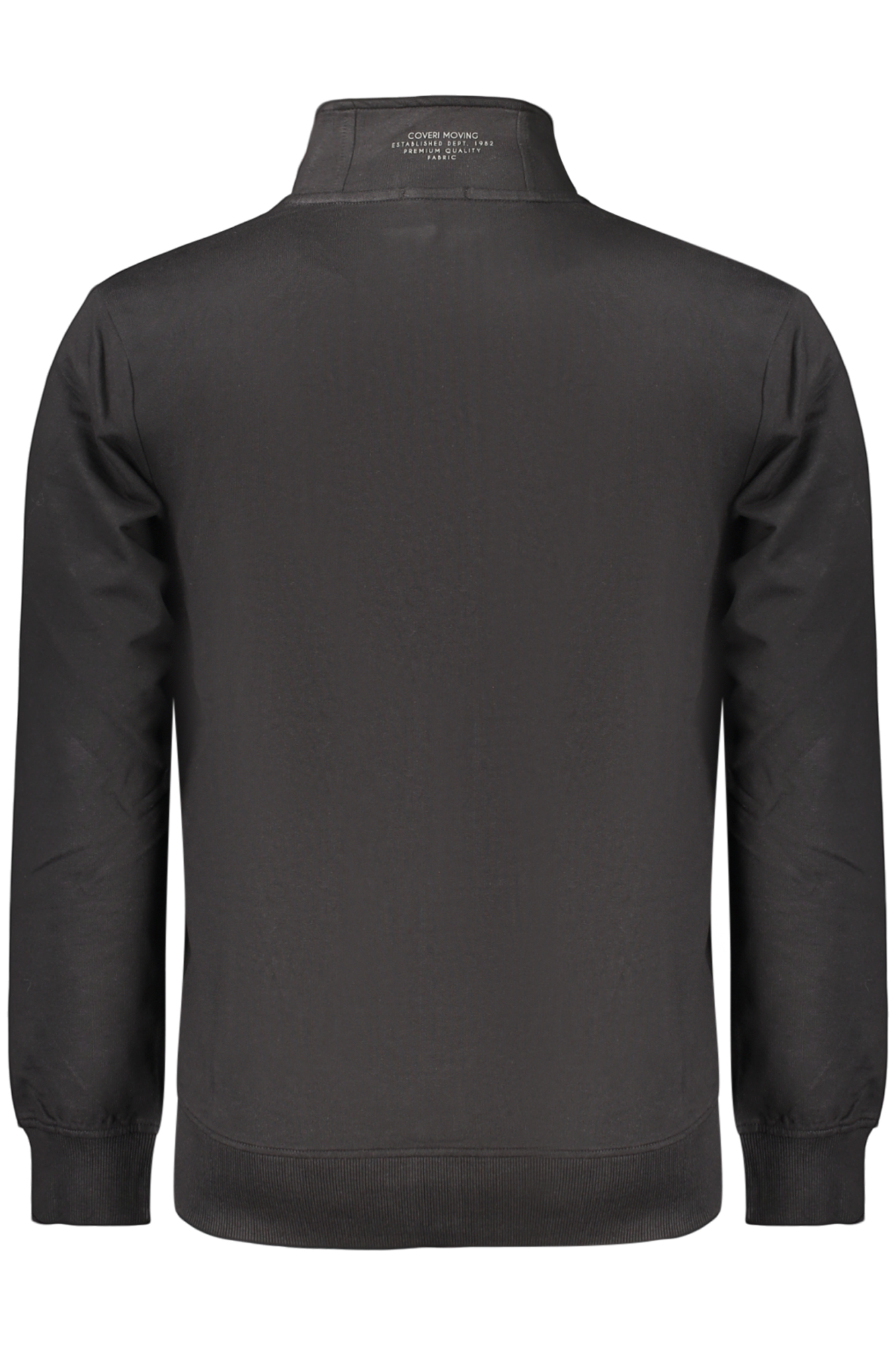 COVERI MOVING FELPA CON ZIP UOMO - Nero - immagine 2
