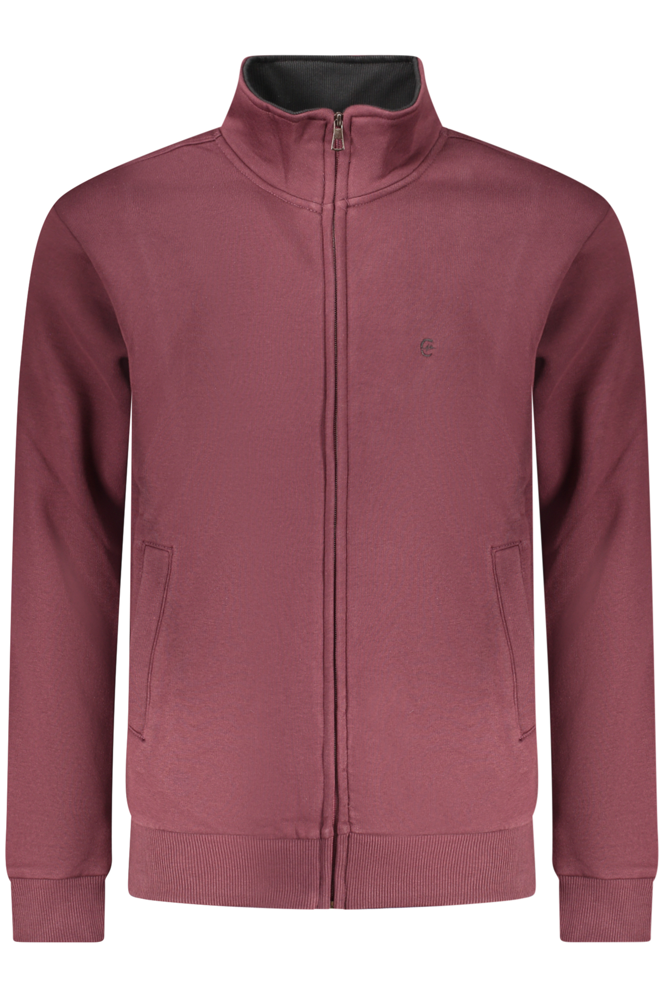 COVERI MOVING FELPA CON ZIP UOMO - Rosso