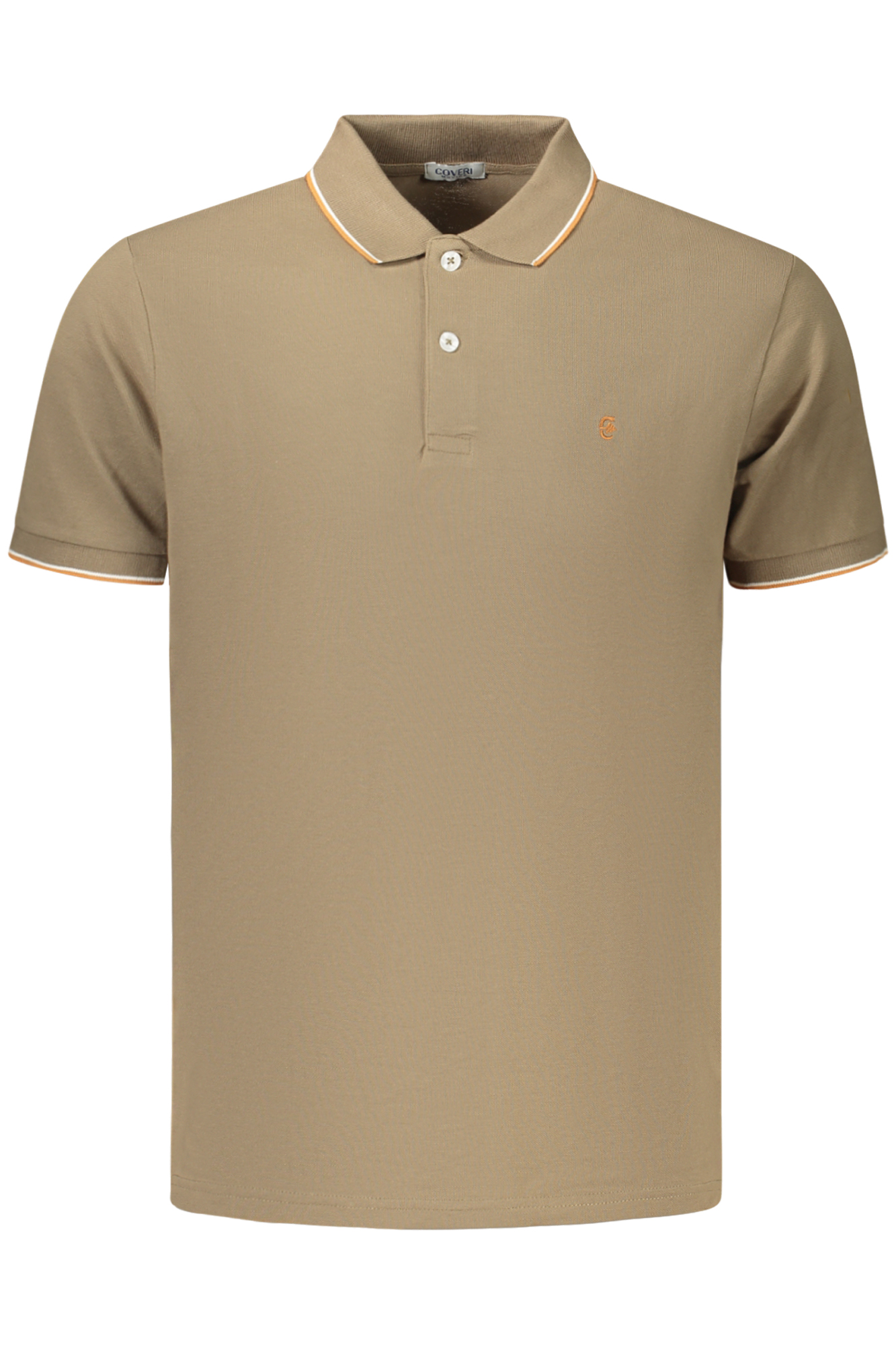 COVERI MOVING POLO MANICHE CORTE UOMO - Marrone