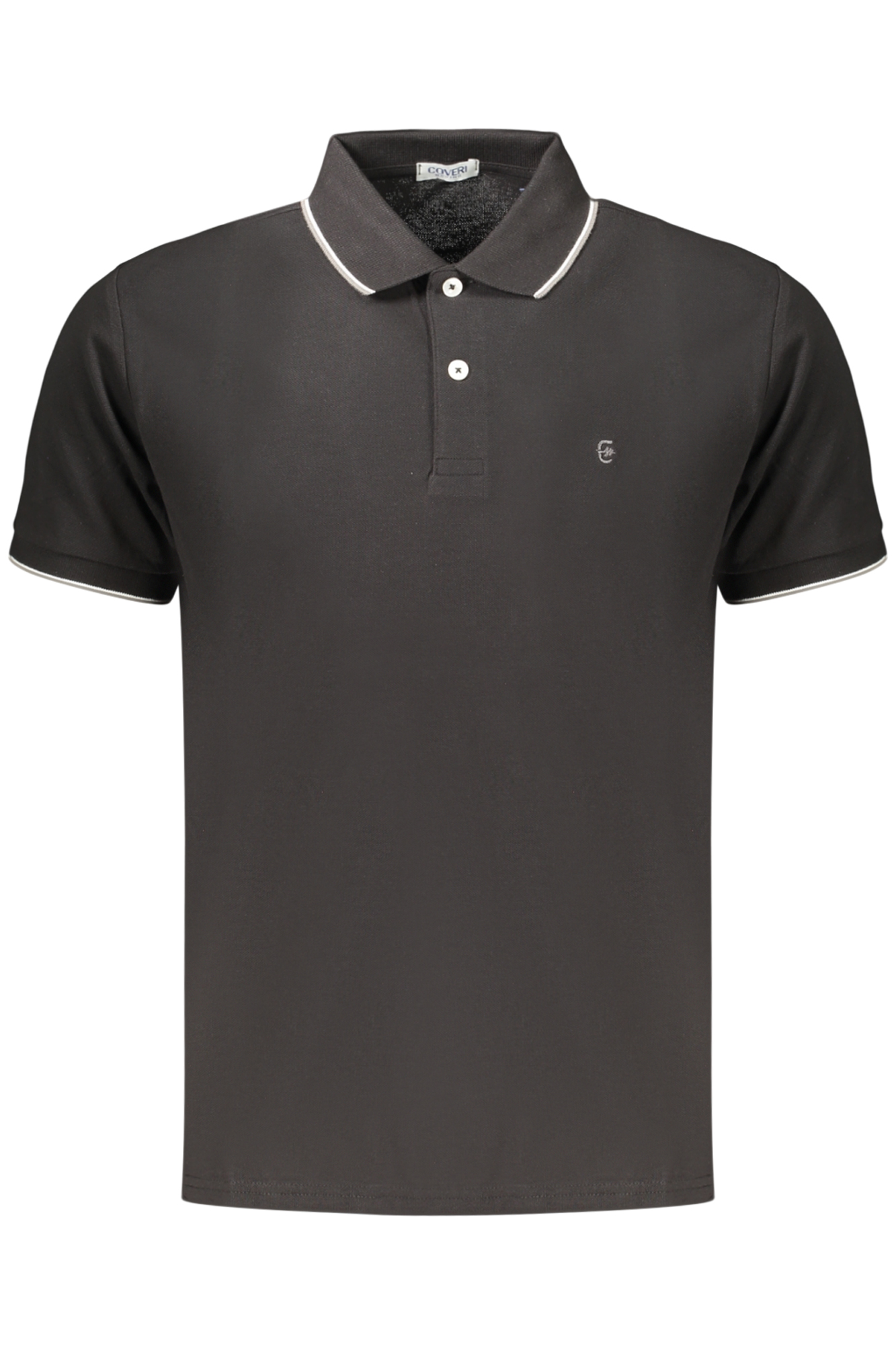 COVERI MOVING POLO MANICHE CORTE UOMO - Nero