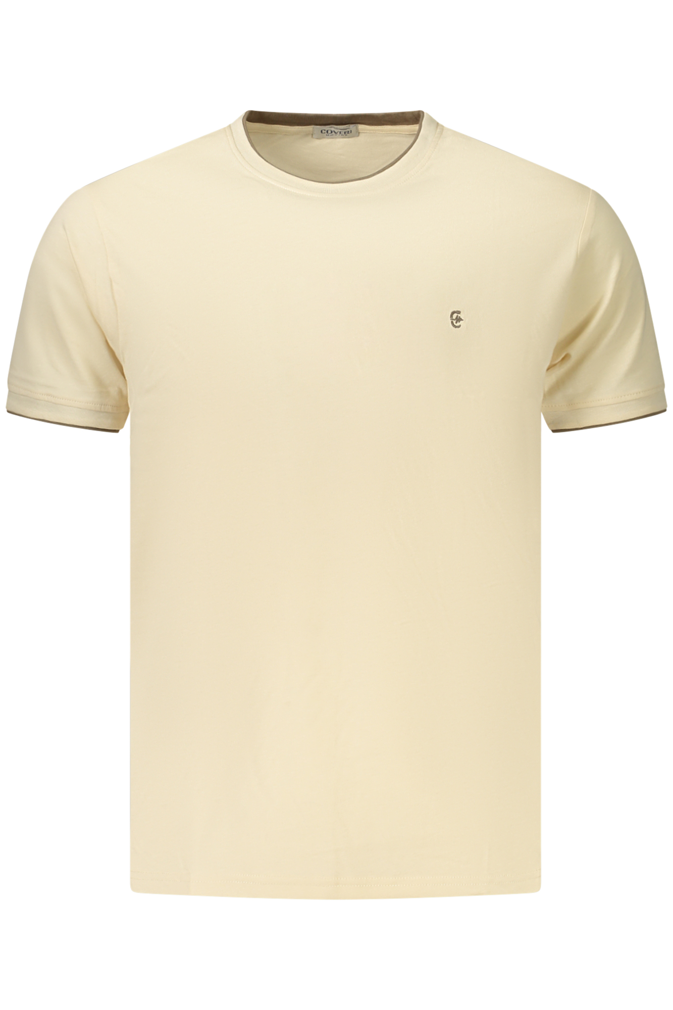 COVERI MOVING T-SHIRT MANICHE CORTE UOMO - Beige