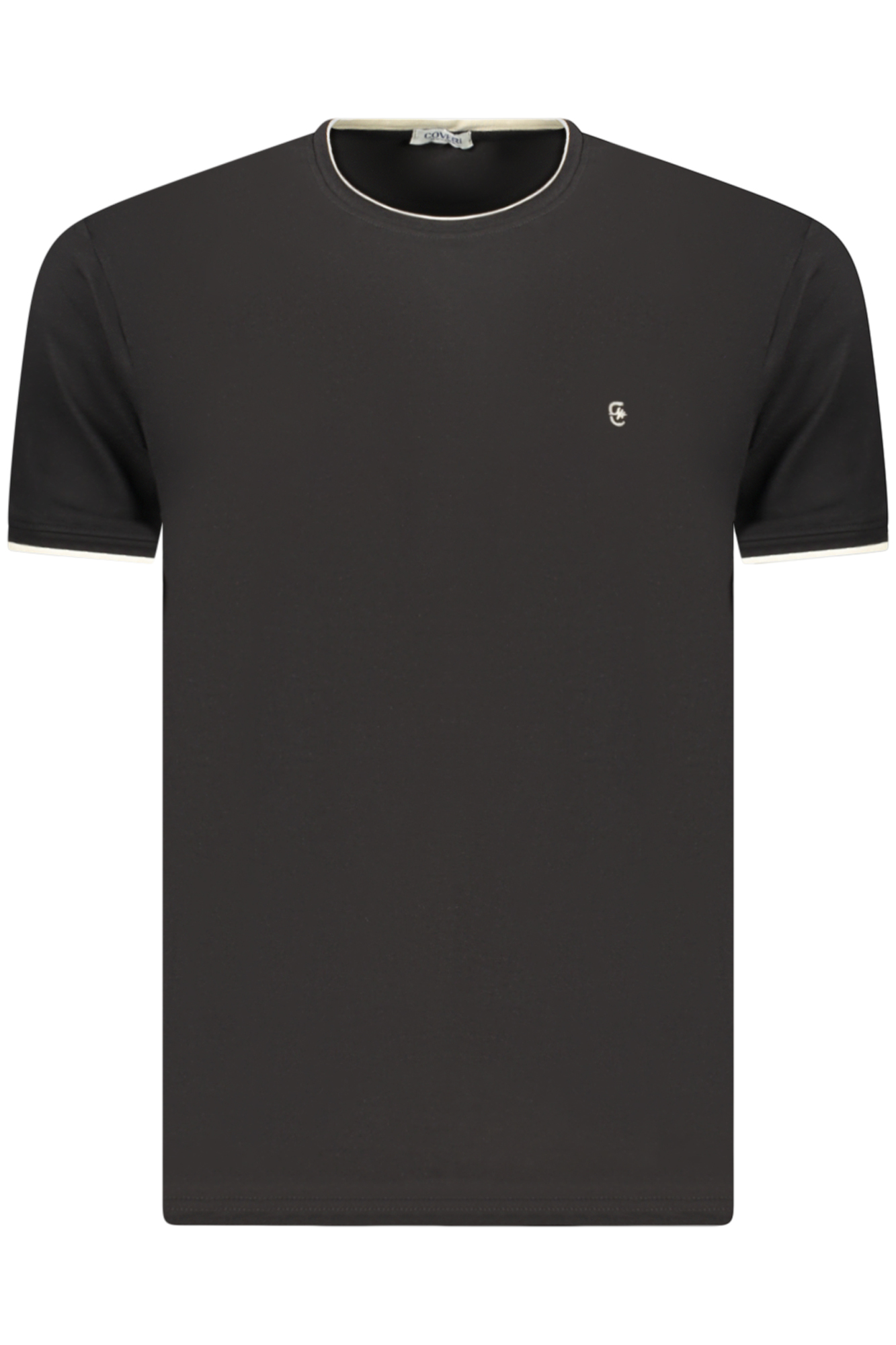 COVERI MOVING T-SHIRT MANICHE CORTE UOMO - Nero