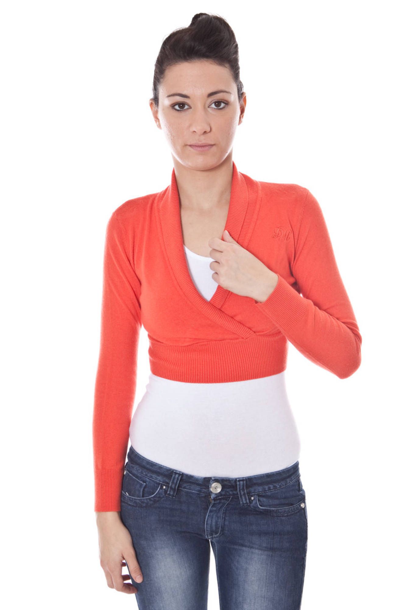 DATCH COPRISPALLE MANICHE LUNGHE DONNA - Rosso