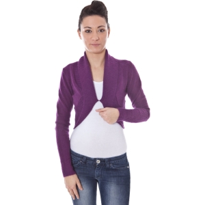 DATCH COPRISPALLE MANICHE LUNGHE DONNA - Viola