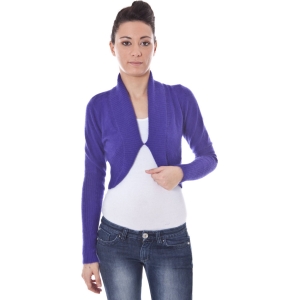 DATCH COPRISPALLE MANICHE LUNGHE DONNA - Viola