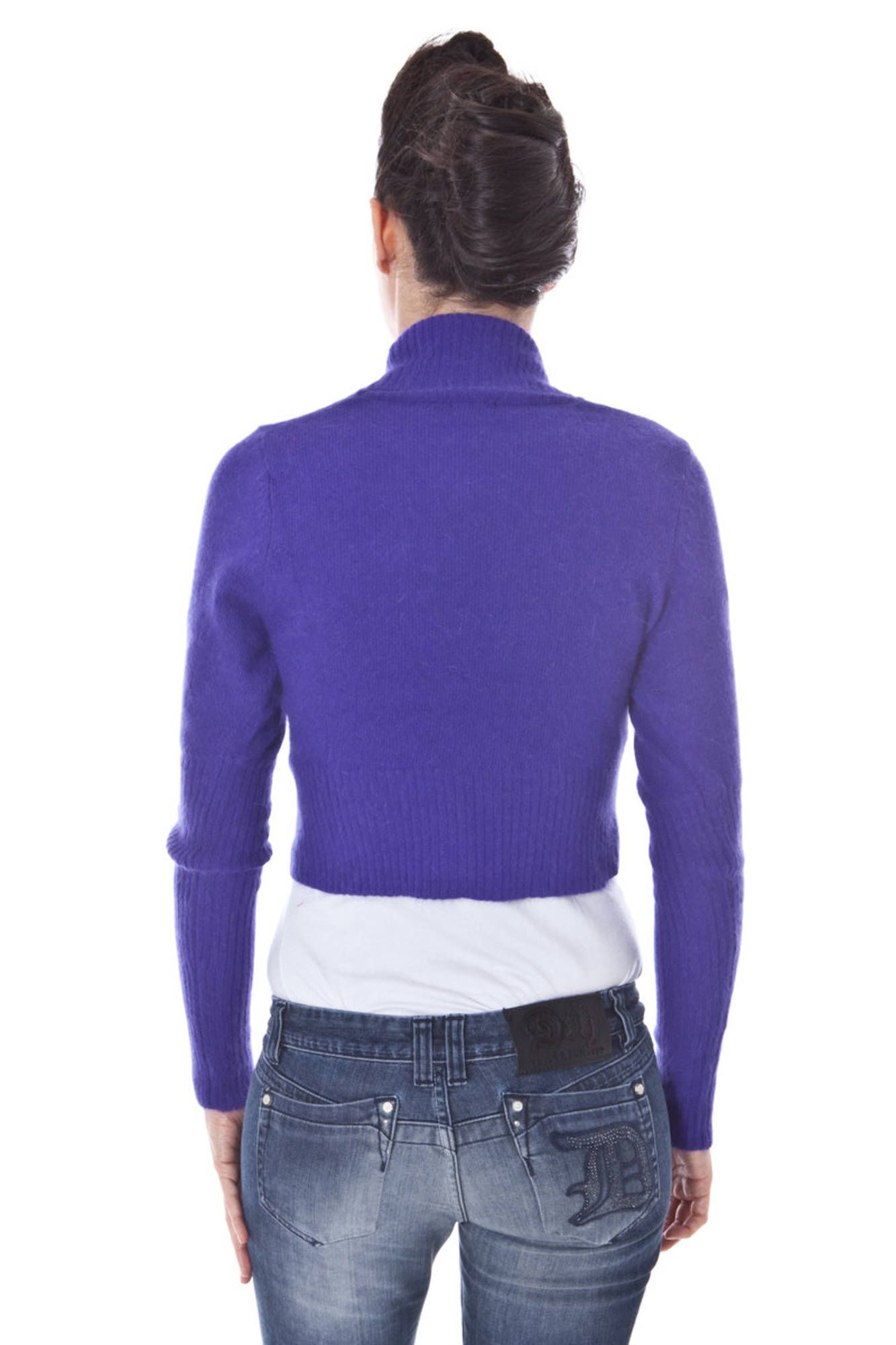 DATCH COPRISPALLE MANICHE LUNGHE DONNA - Viola - immagine 2