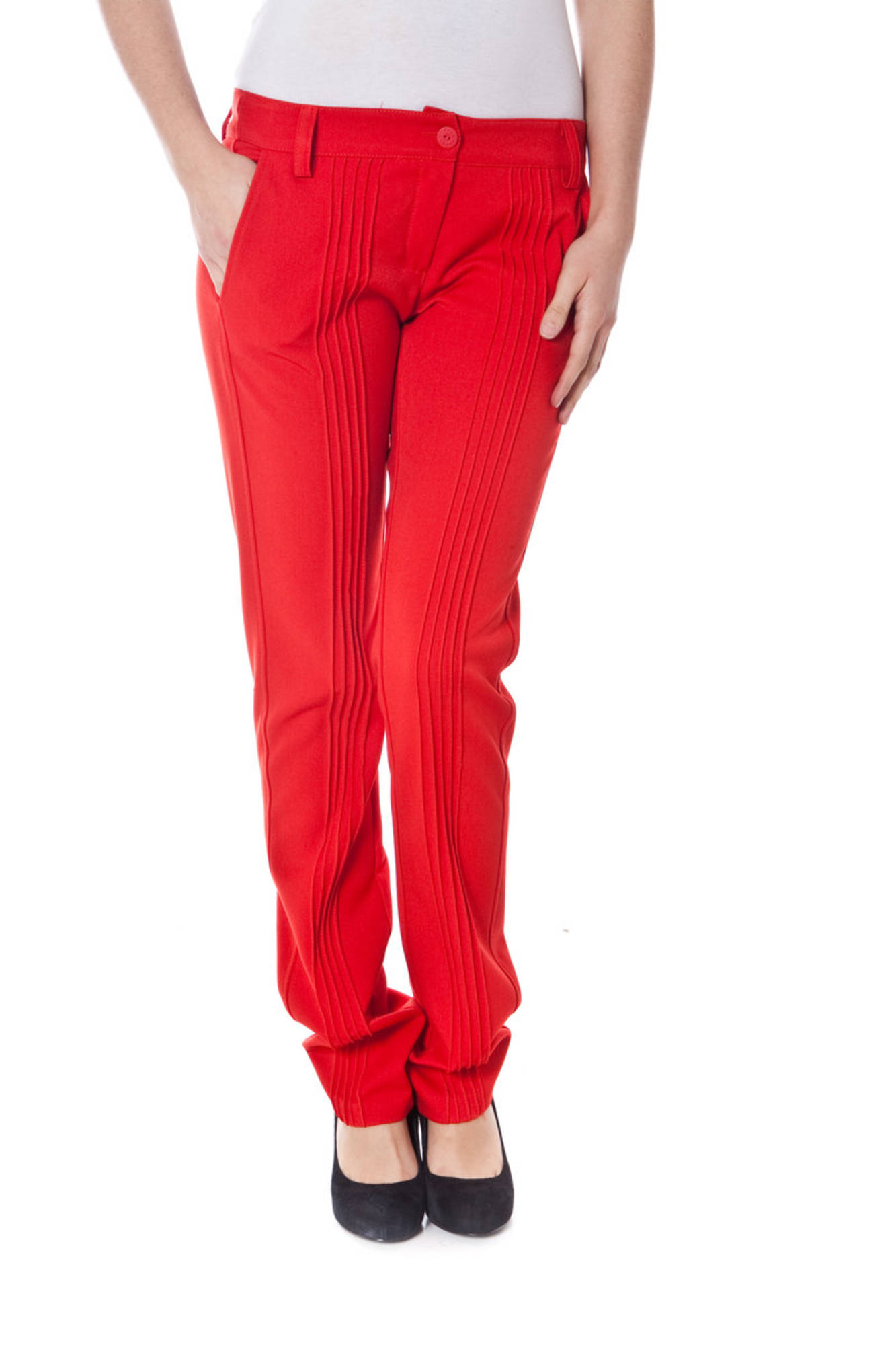 DENNY ROSE PANTALONE DONNA - Rosso