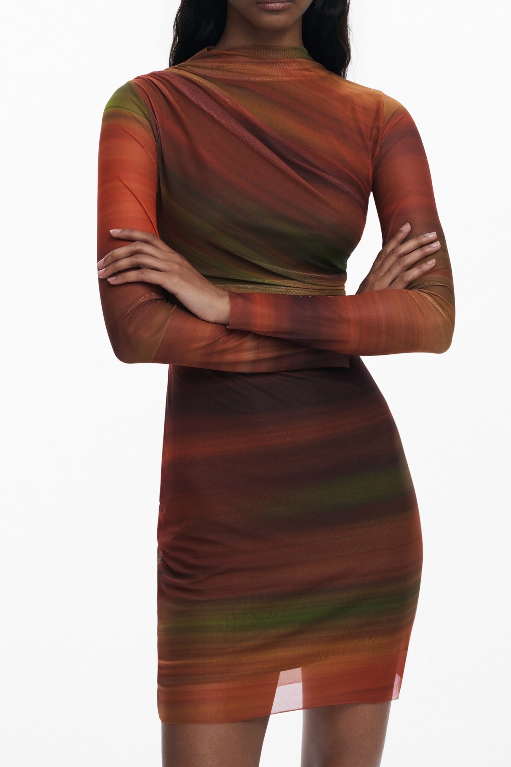 DESIGUAL ABITO CORTO DONNA - Arancione