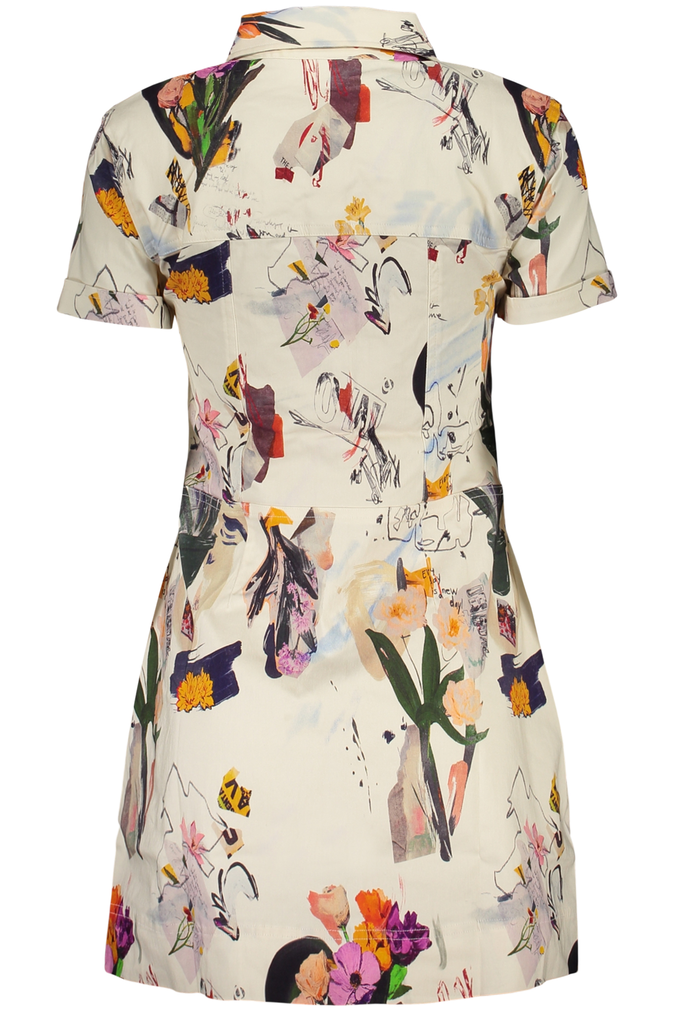 DESIGUAL ABITO CORTO DONNA - Bianco - immagine 3