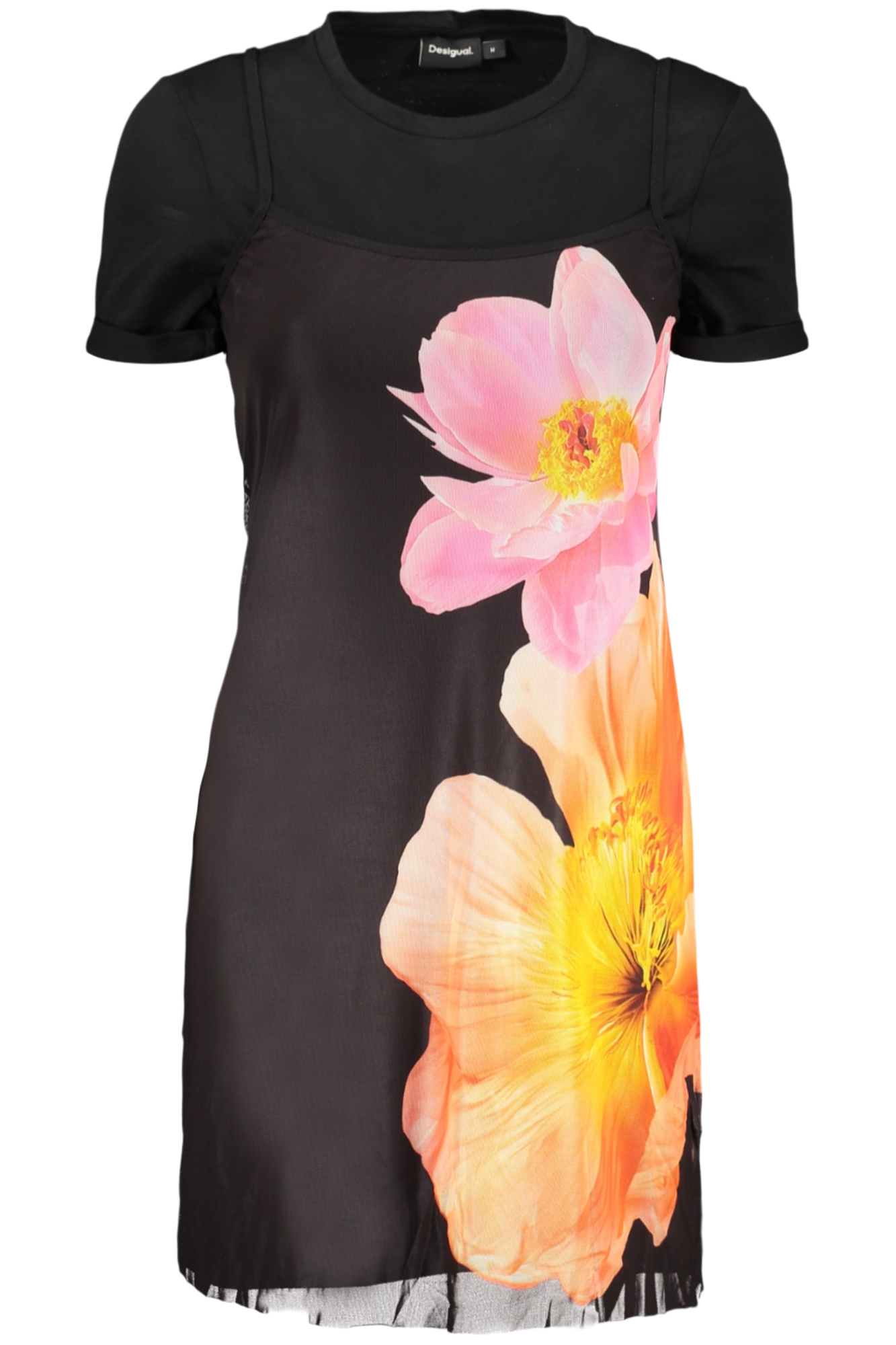 DESIGUAL ABITO CORTO DONNA - Nero