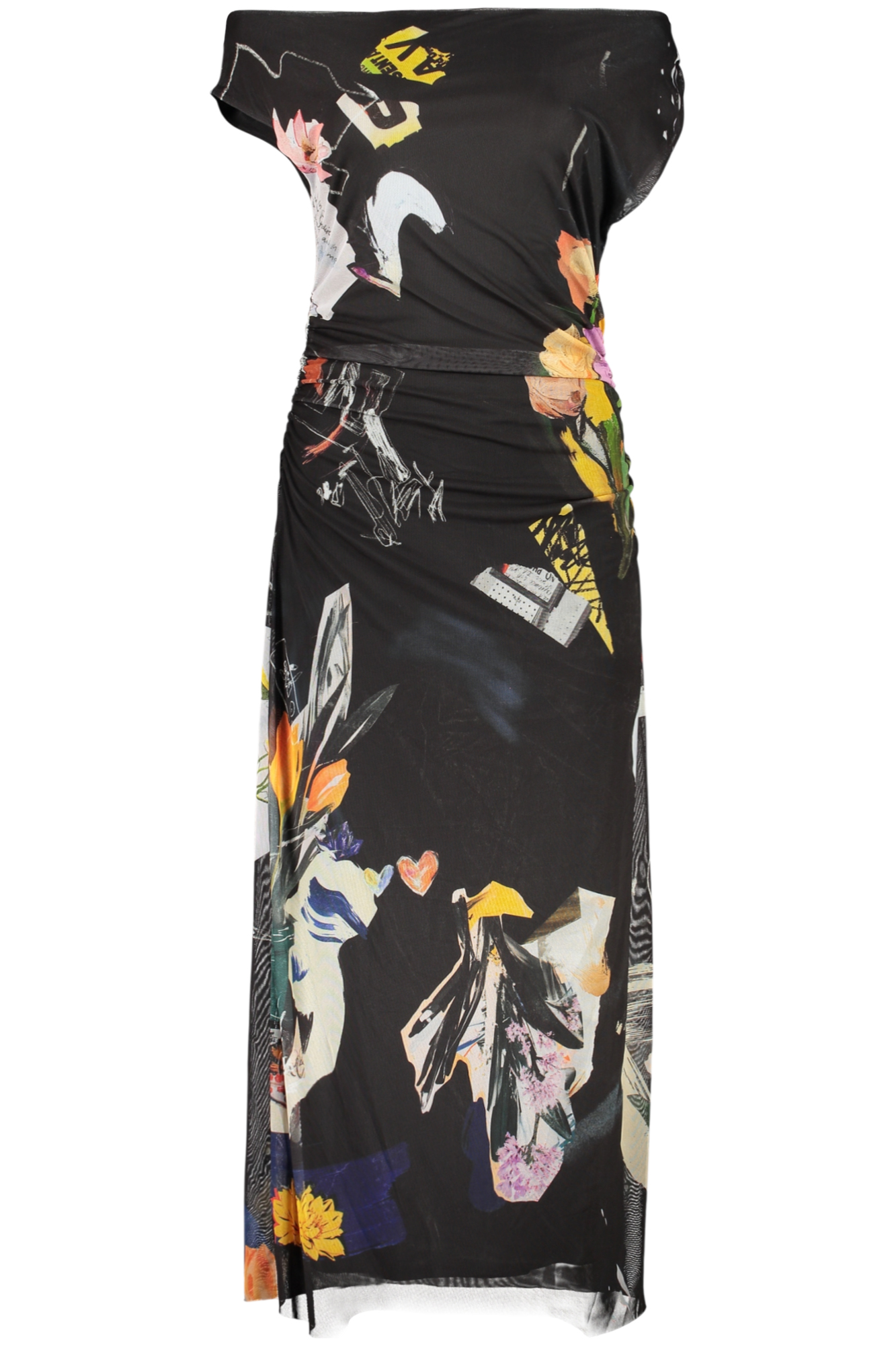 DESIGUAL ABITO LUNGO DONNA - Nero