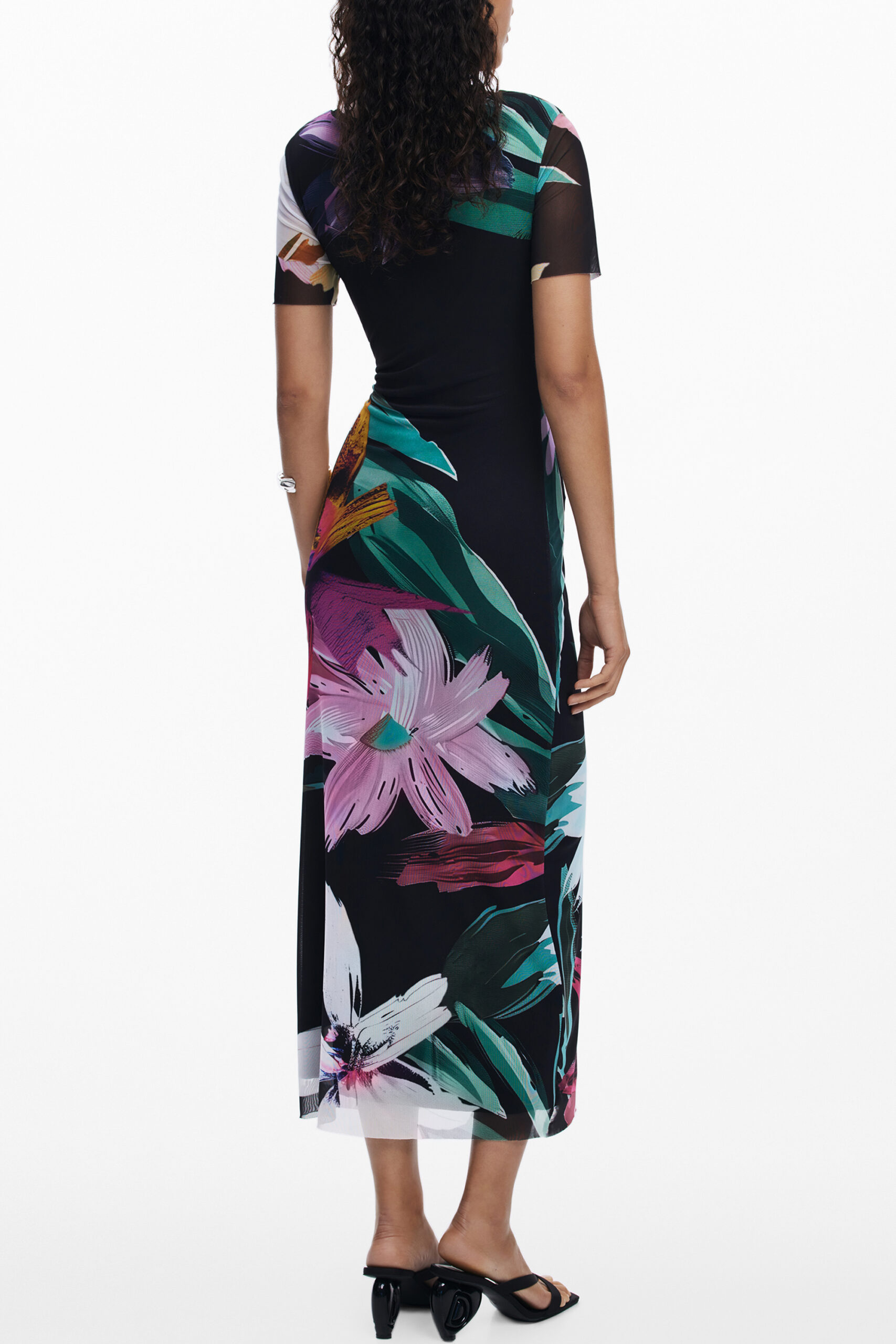 DESIGUAL ABITO LUNGO DONNA - Nero - immagine 2