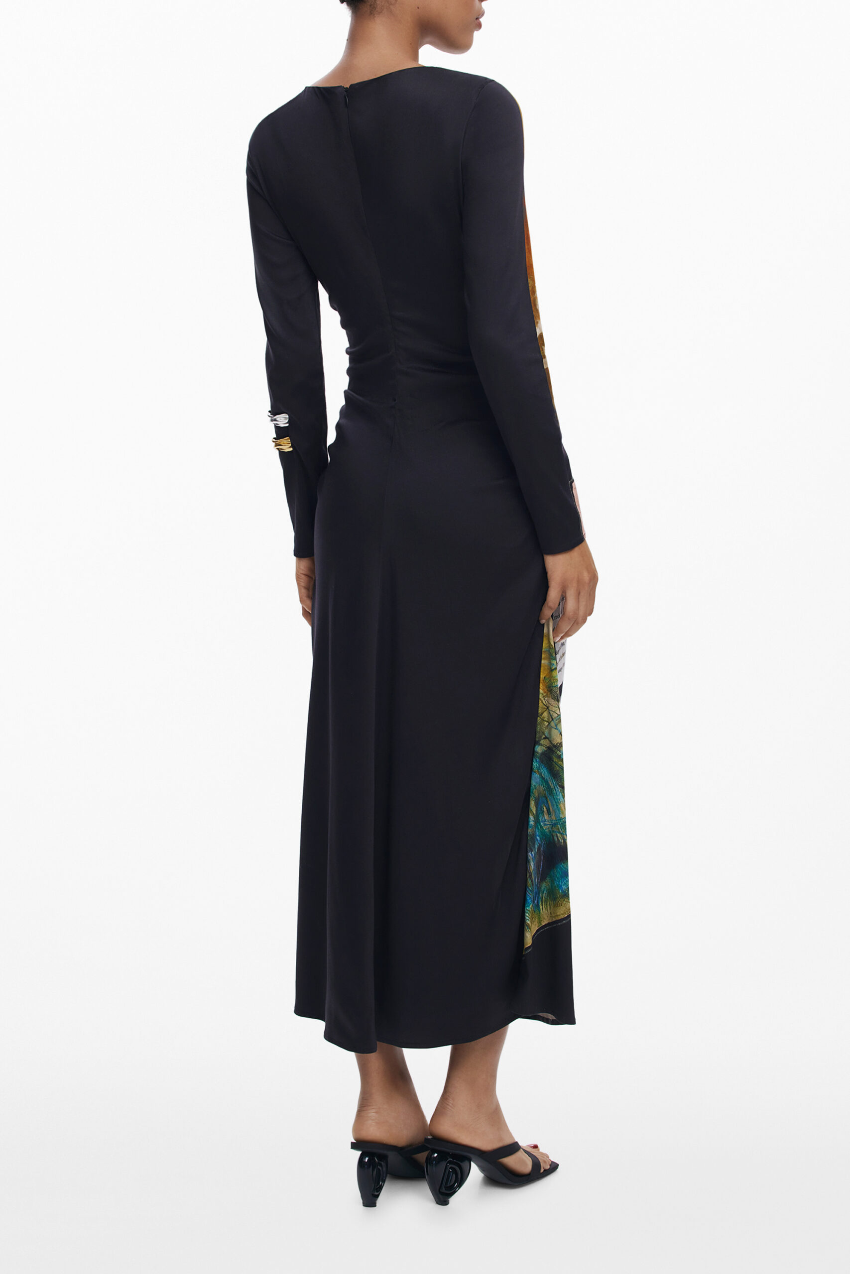 DESIGUAL ABITO LUNGO DONNA - Nero - immagine 2
