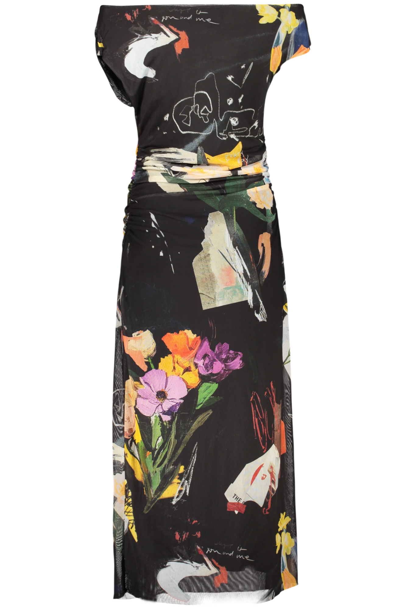 DESIGUAL ABITO LUNGO DONNA - Nero - immagine 2