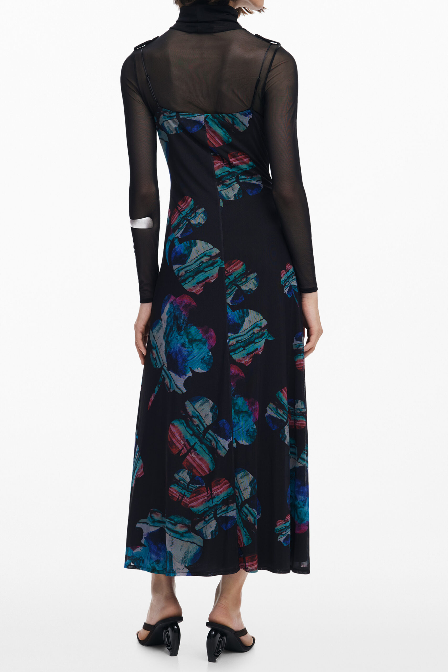 DESIGUAL ABITO LUNGO DONNA - Nero - immagine 2