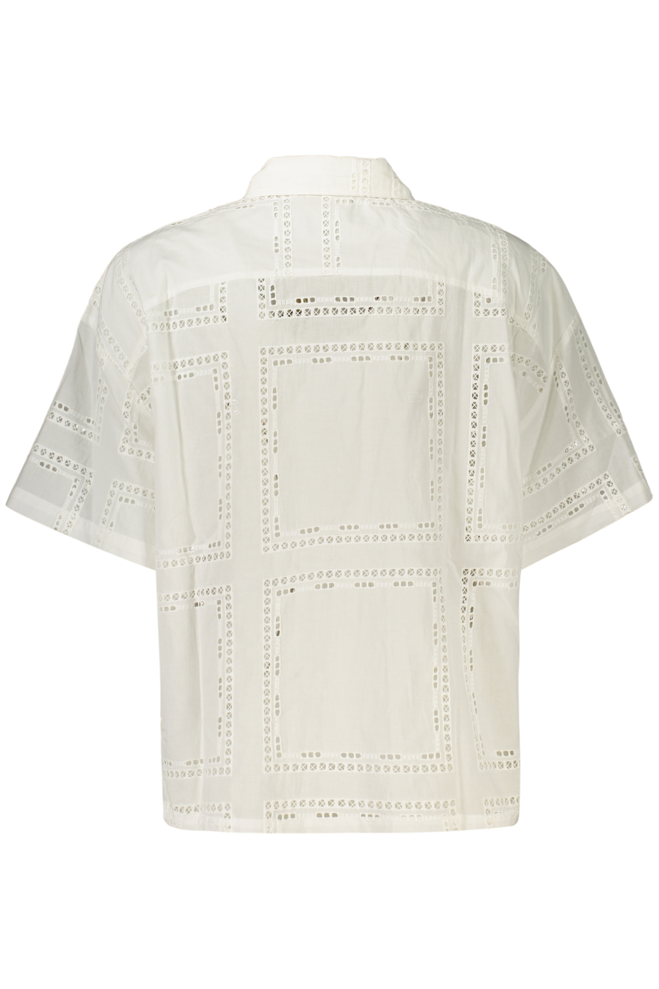 DESIGUAL CAMICIA MANICHE CORTE DONNA - Bianco - immagine 2
