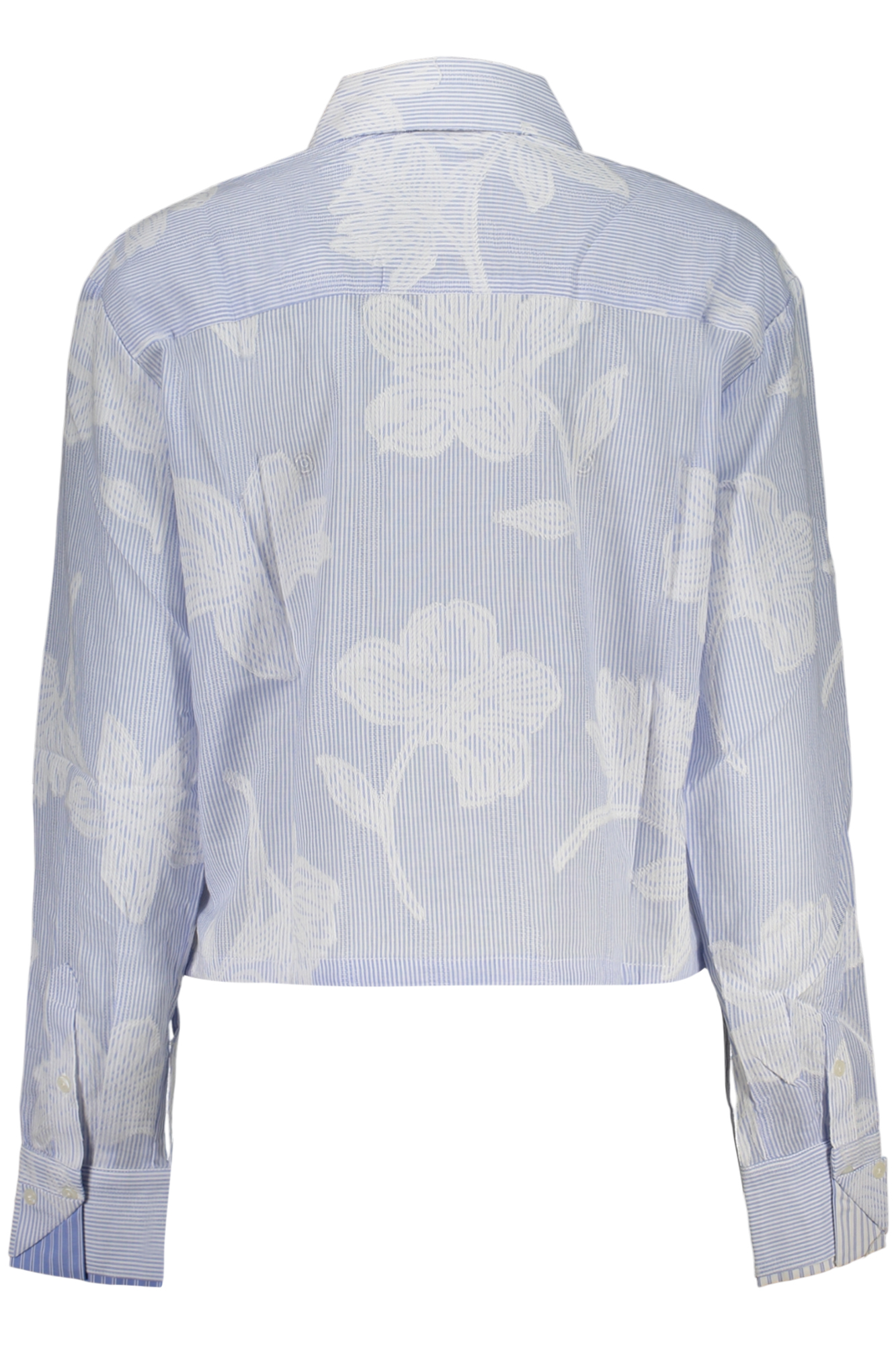 DESIGUAL CAMICIA MANICHE LUNGHE DONNA - Azzurro - immagine 2