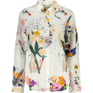 DESIGUAL CAMICIA MANICHE LUNGHE DONNA - Bianco