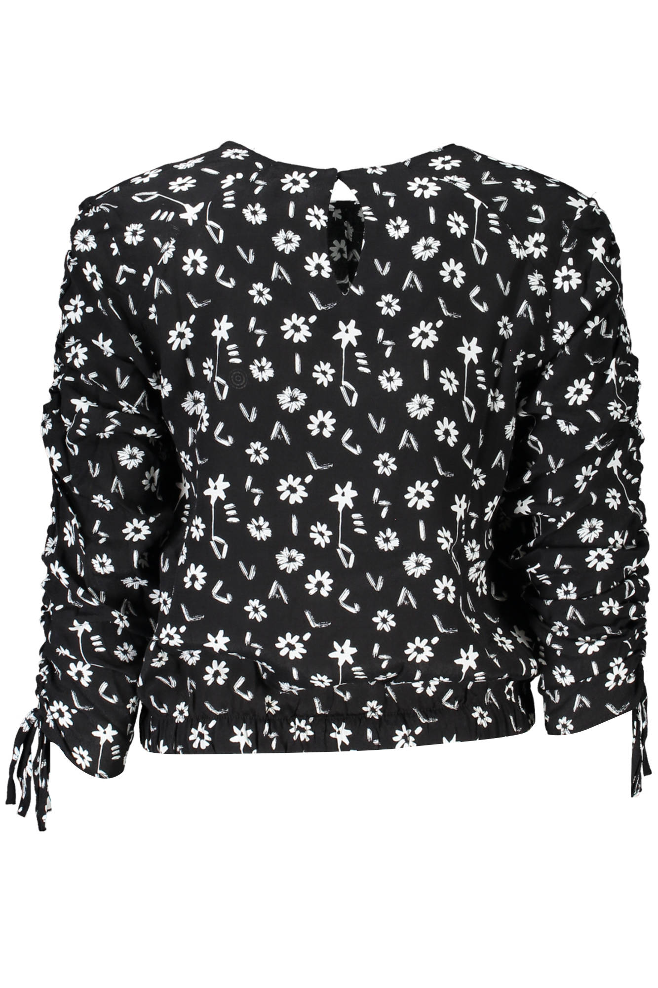 DESIGUAL CAMICIA MANICHE LUNGHE DONNA - Nero - immagine 2