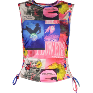 DESIGUAL CANOTTA DONNA - Blu