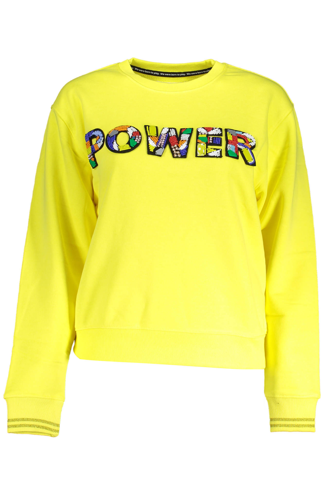 DESIGUAL FELPA SENZA ZIP DONNA - Giallo