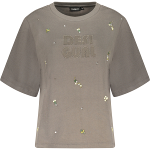DESIGUAL FELPA SENZA ZIP DONNA - Grigio