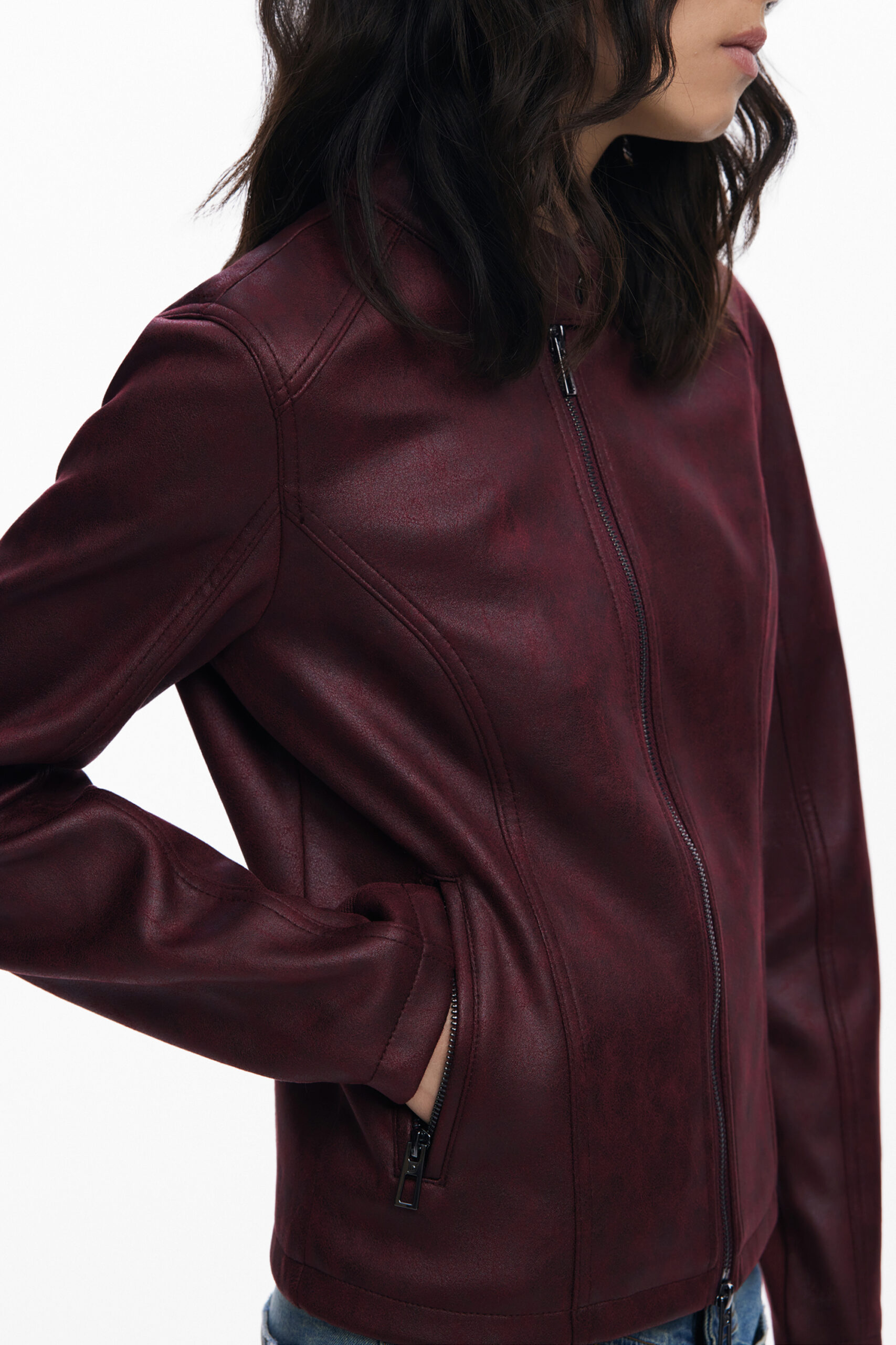 DESIGUAL GIUBBOTTO DONNA - Rosso - immagine 3