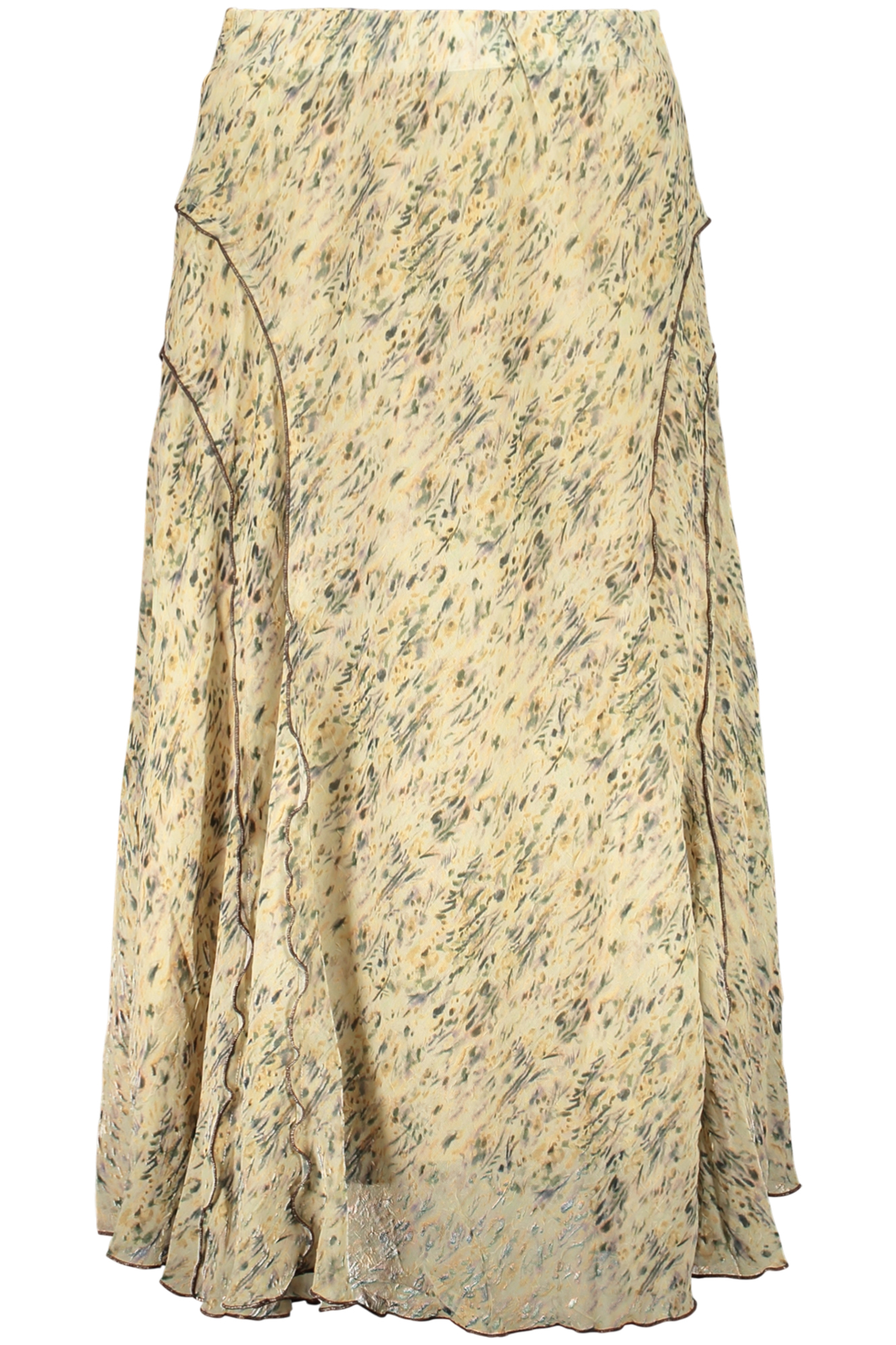 DESIGUAL GONNA LUNGA DONNA - Beige
