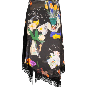 DESIGUAL GONNA LUNGA DONNA - Nero