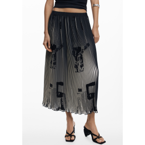 DESIGUAL GONNA LUNGA DONNA - Nero