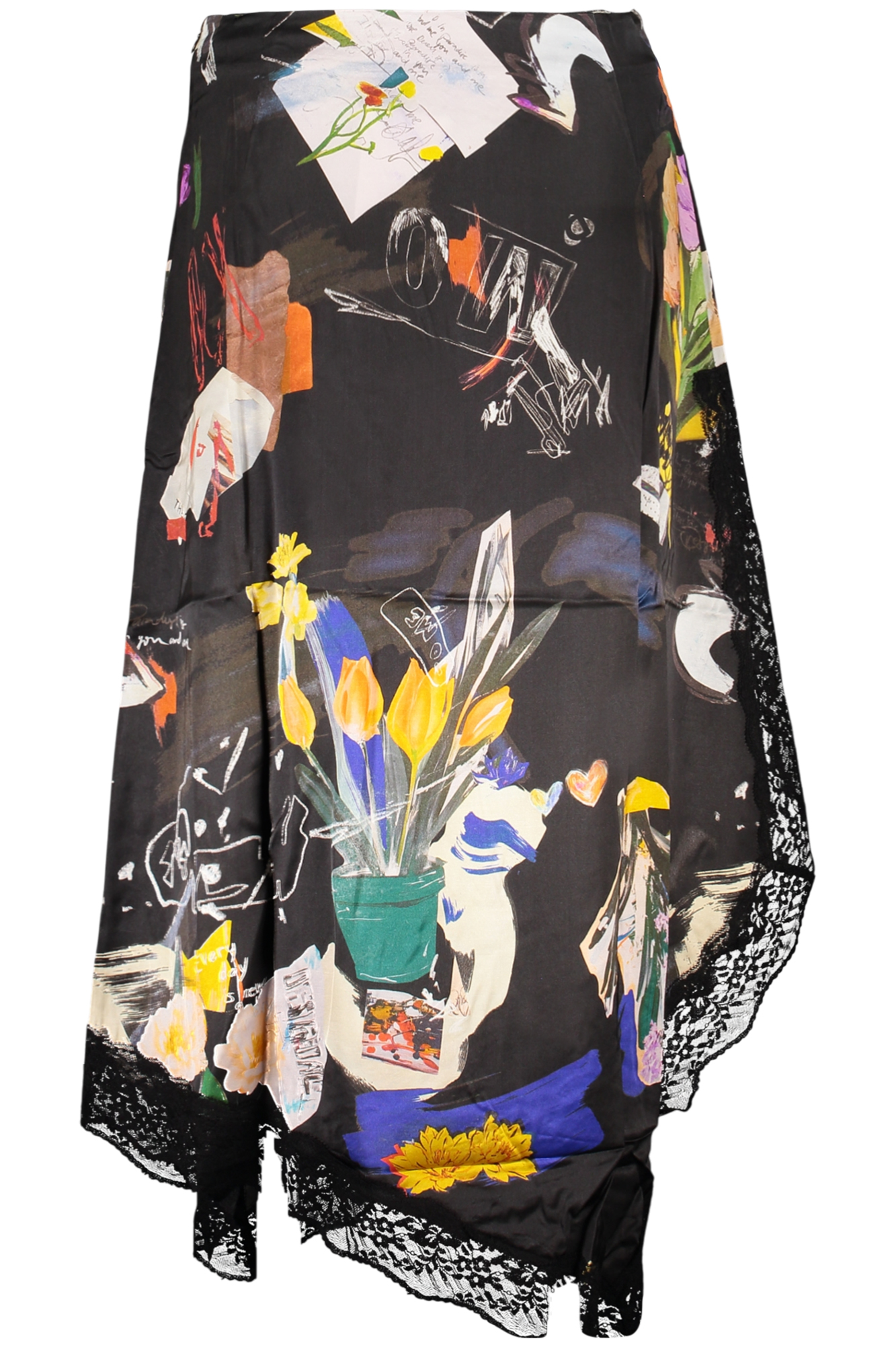 DESIGUAL GONNA LUNGA DONNA - Nero - immagine 3