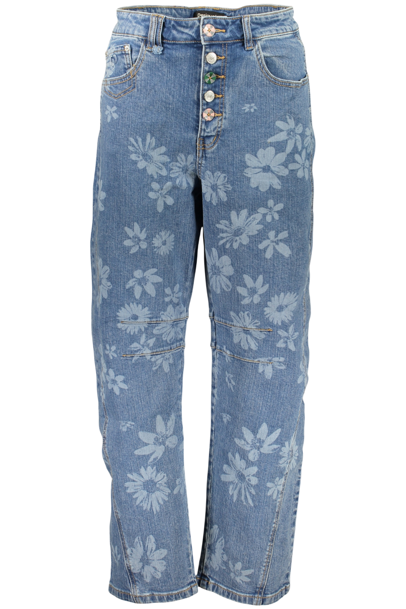DESIGUAL JEANS DENIM DONNA - Azzurro